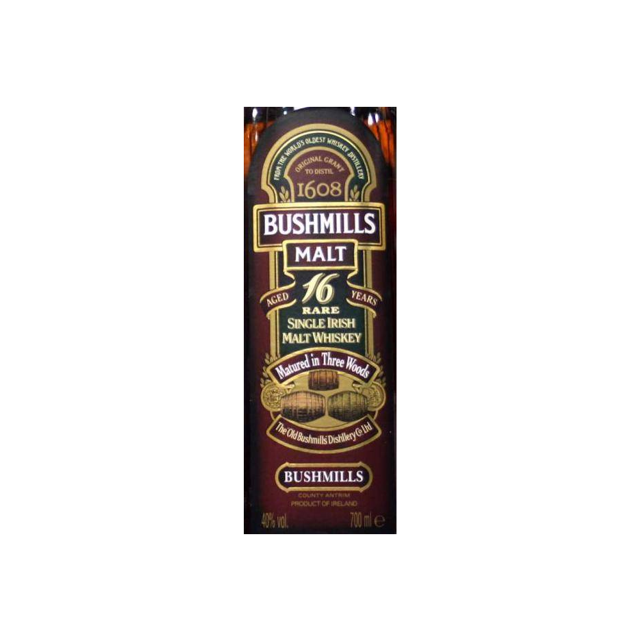 Bushmills 16 Years Single Malt Whisky 2