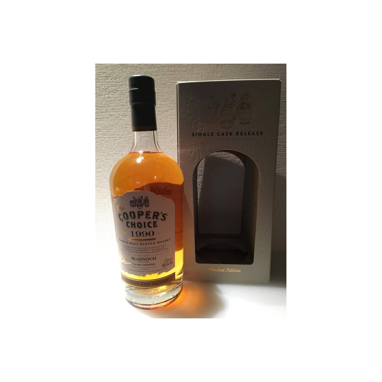 Bladnoch The Cooper's Choice 1990 26 Years Single Malt Whisky 2
