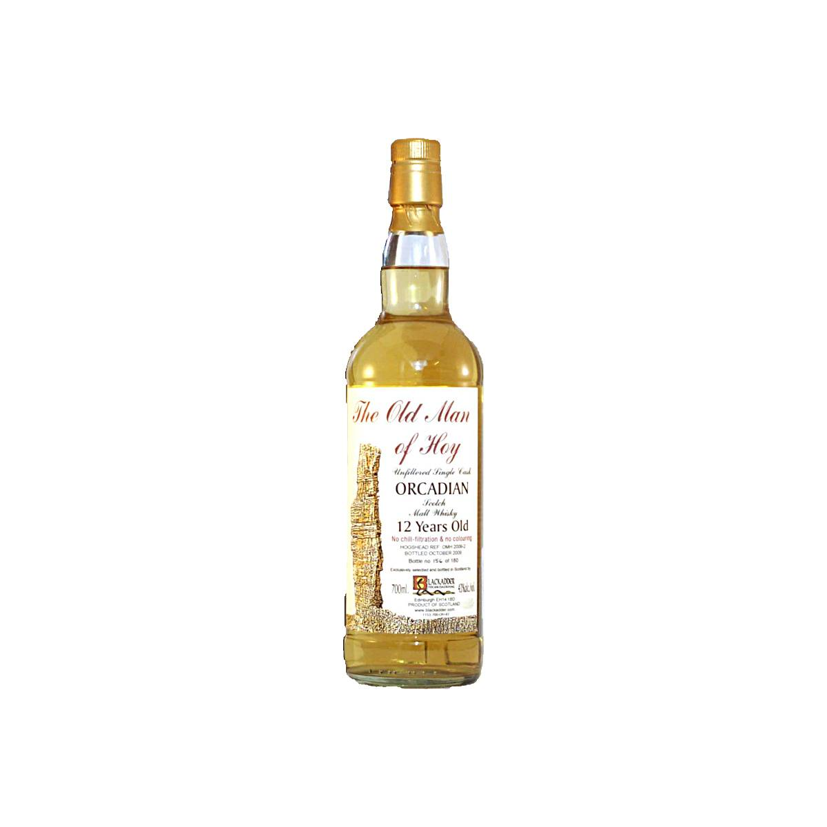 Blackadder 12 Years Single Malt Whisky