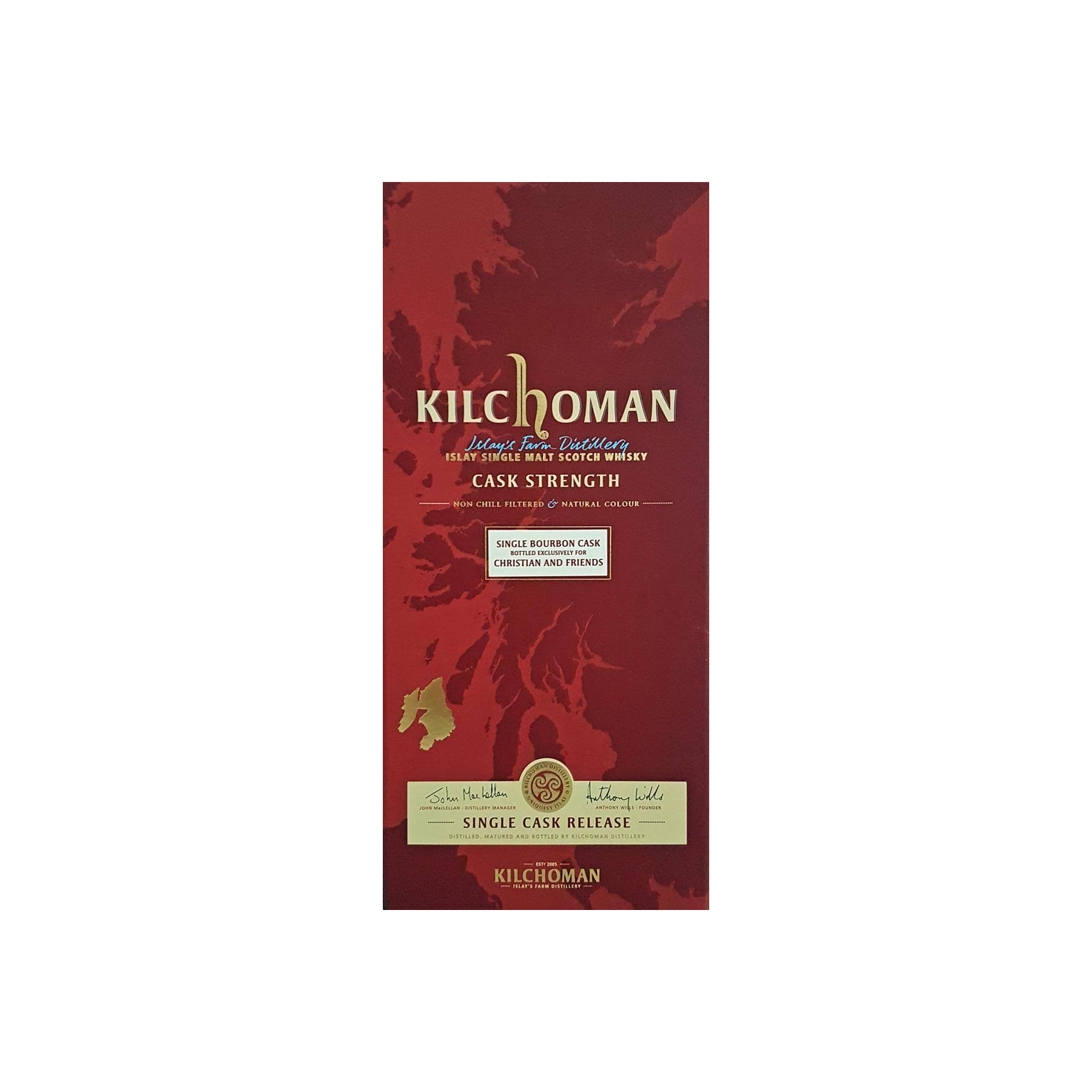 Kilchoman 2007 10 Years Single Malt Whisky 2