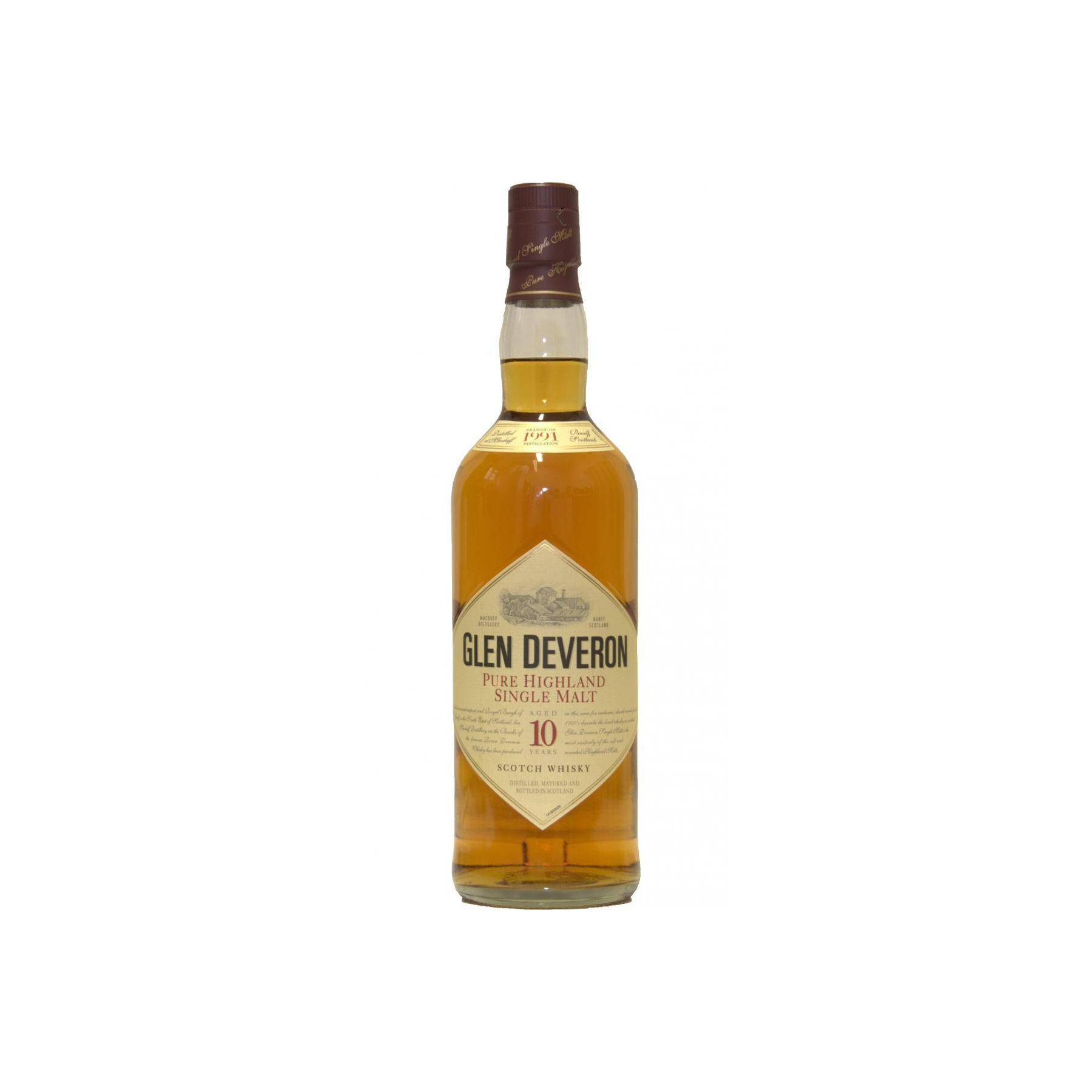 Glen Deveron 1991 10 Years Single Malt Whisky