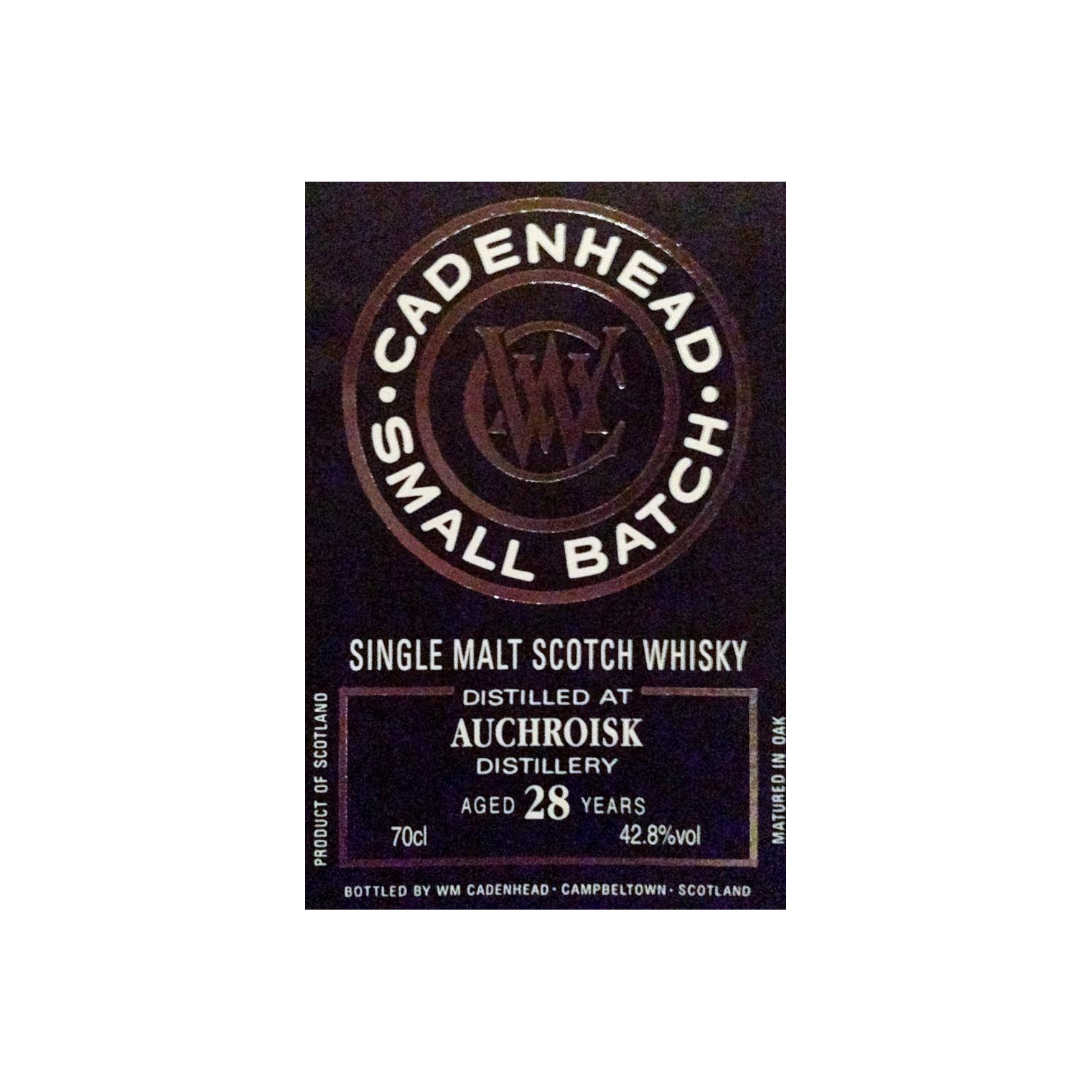 Auchroisk Small Batch 1988 28 Years Single Malt Whisky 2