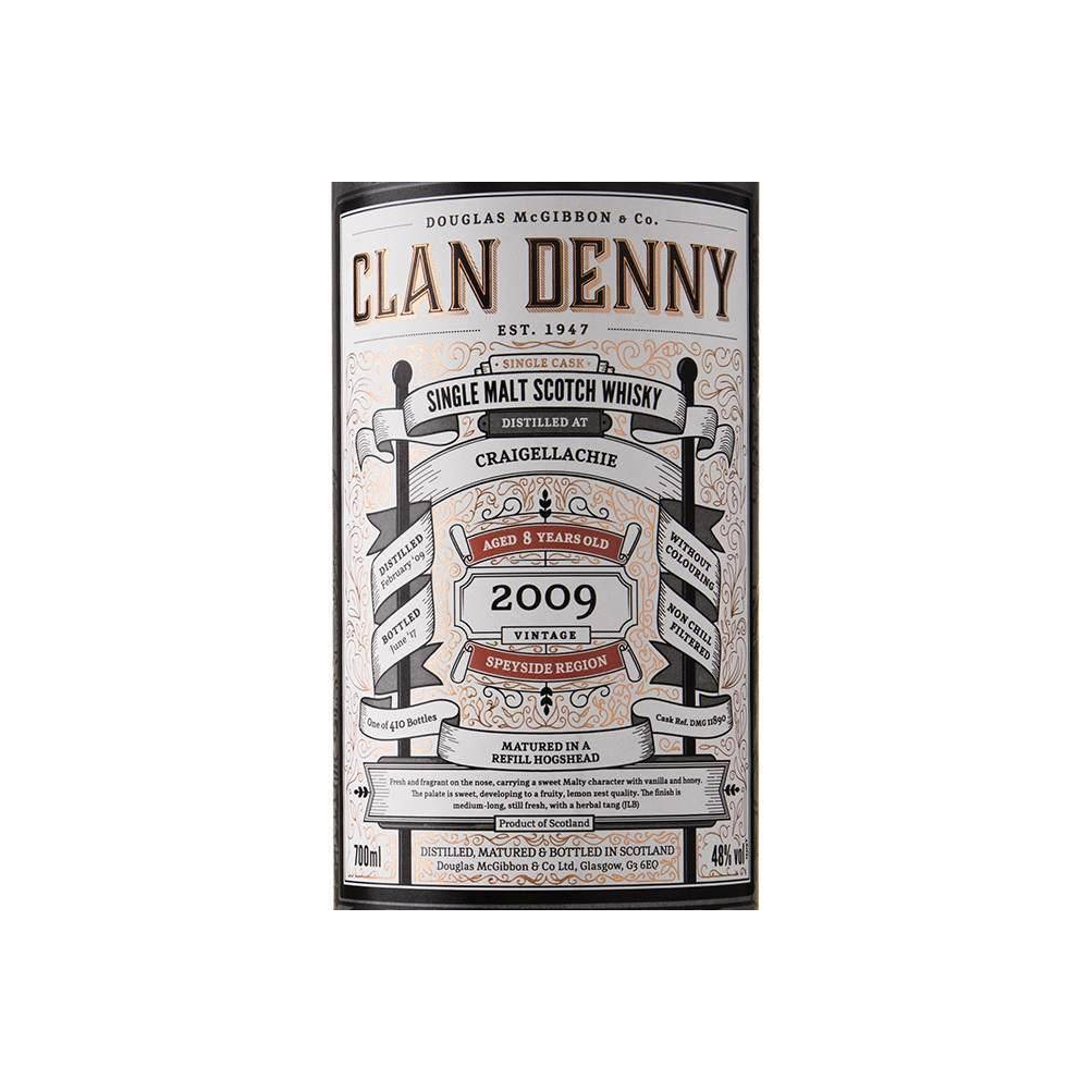 Craigellachie 2009 8 Years Single Malt Whisky 2