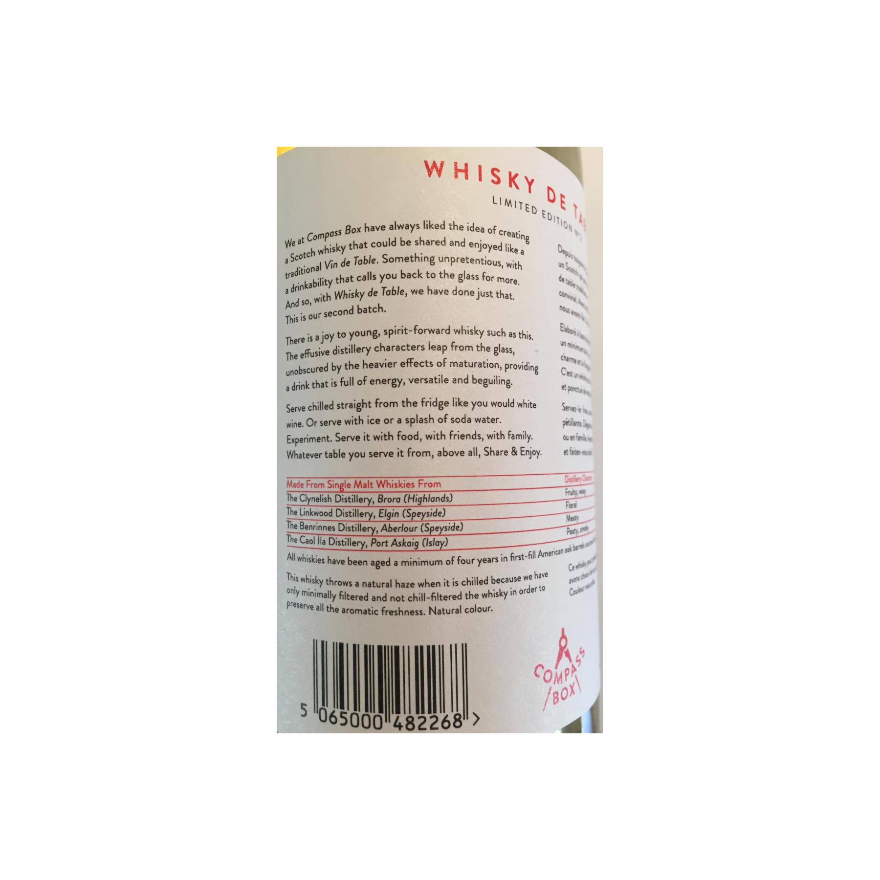 Compass Box Limited Edition 4 Years Blended Malt Whisky 2