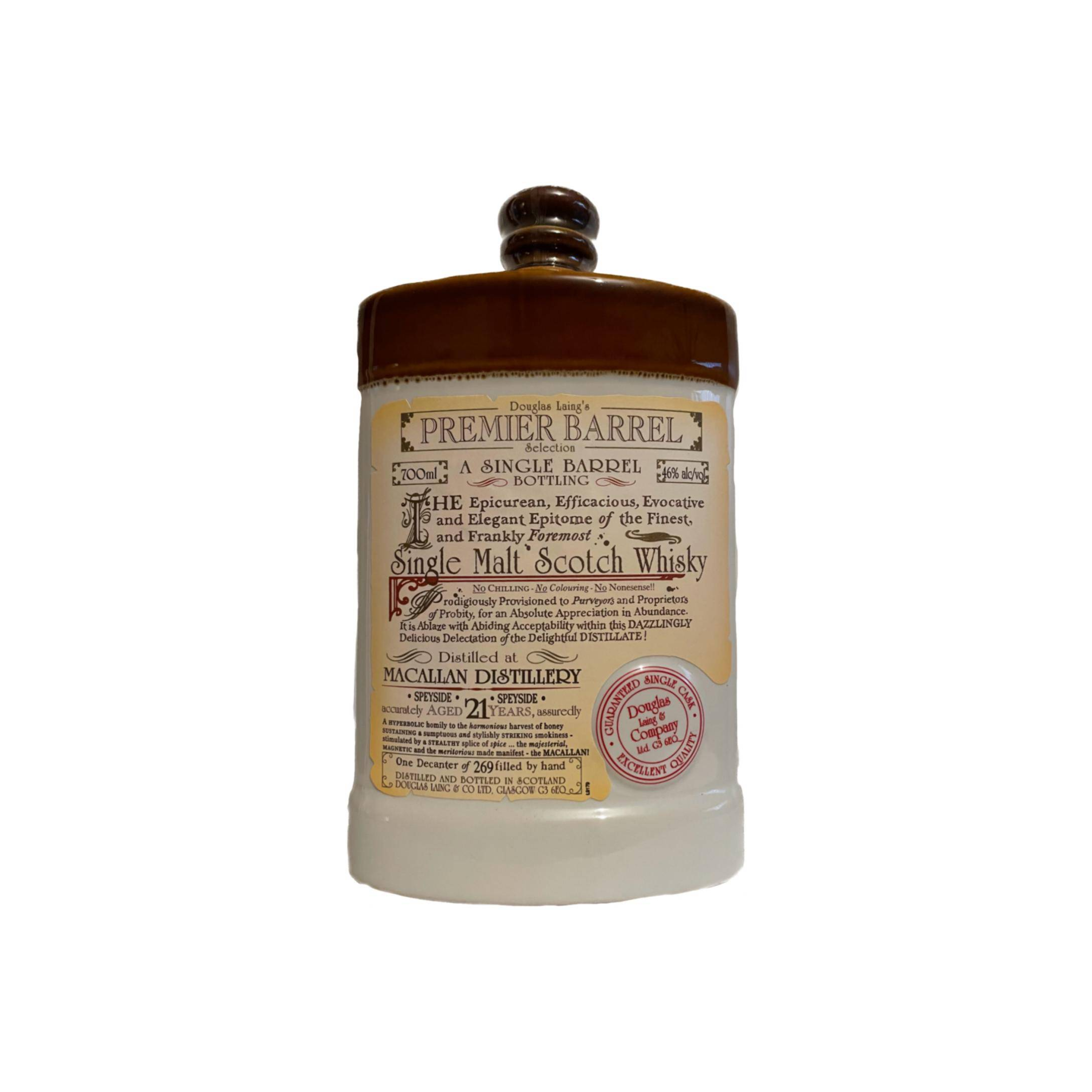 The Macallan 21 Years Single Malt Whisky