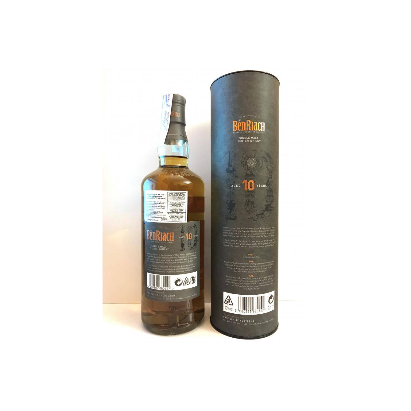 BenRiach 10 Years Single Malt Whisky 3