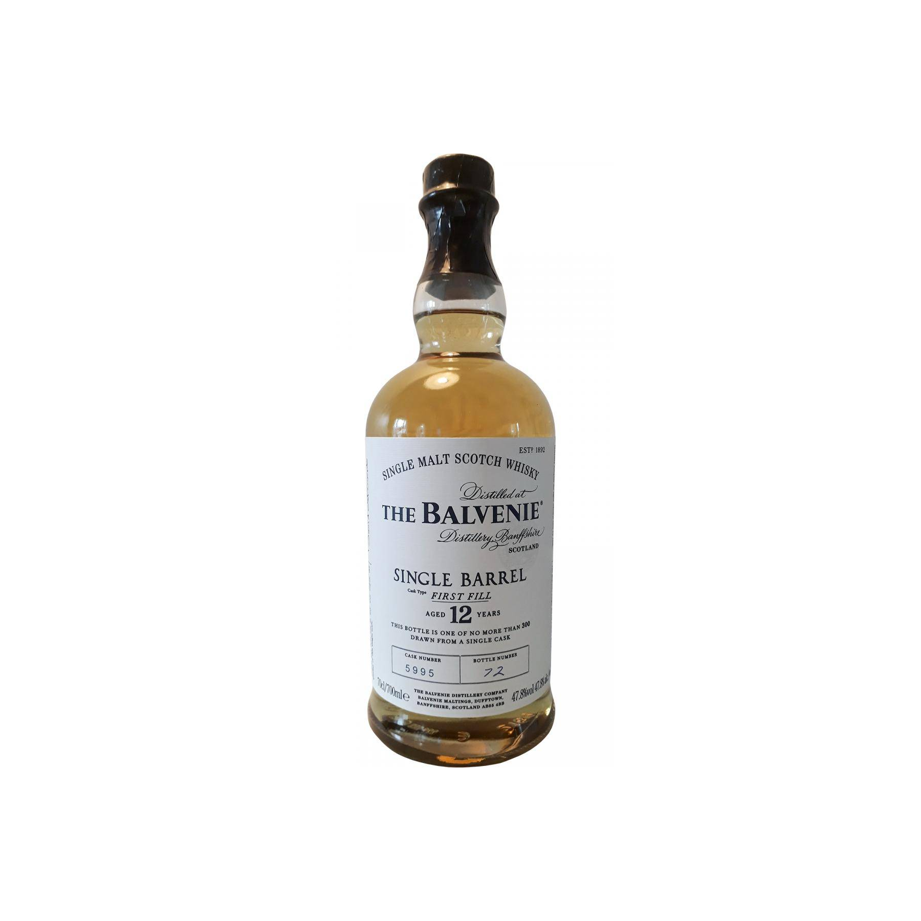 The Balvenie Single Cask 12 Years Single Malt Whisky