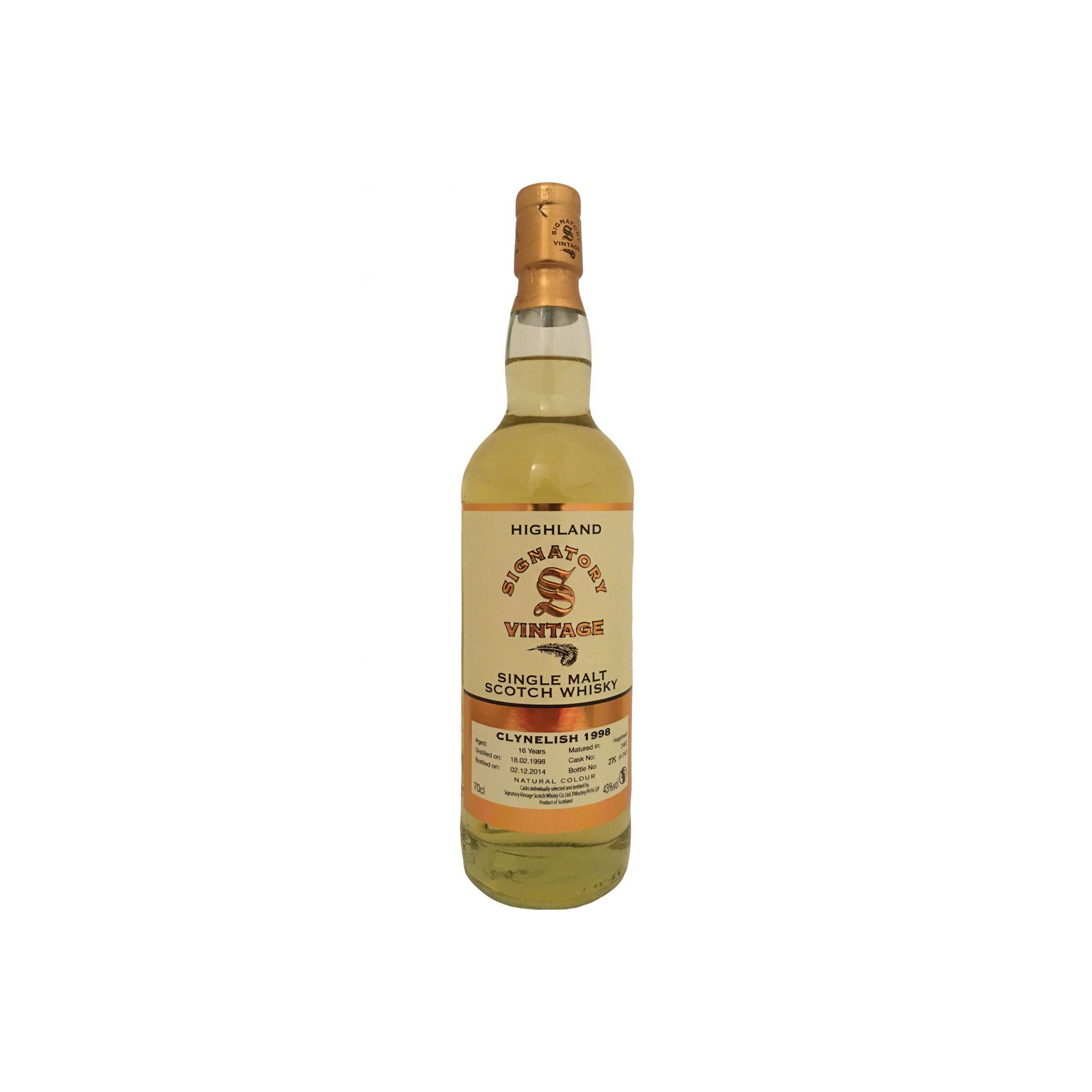 Clynelish Vintage Collection 1998 16 Years Single Malt Whisky