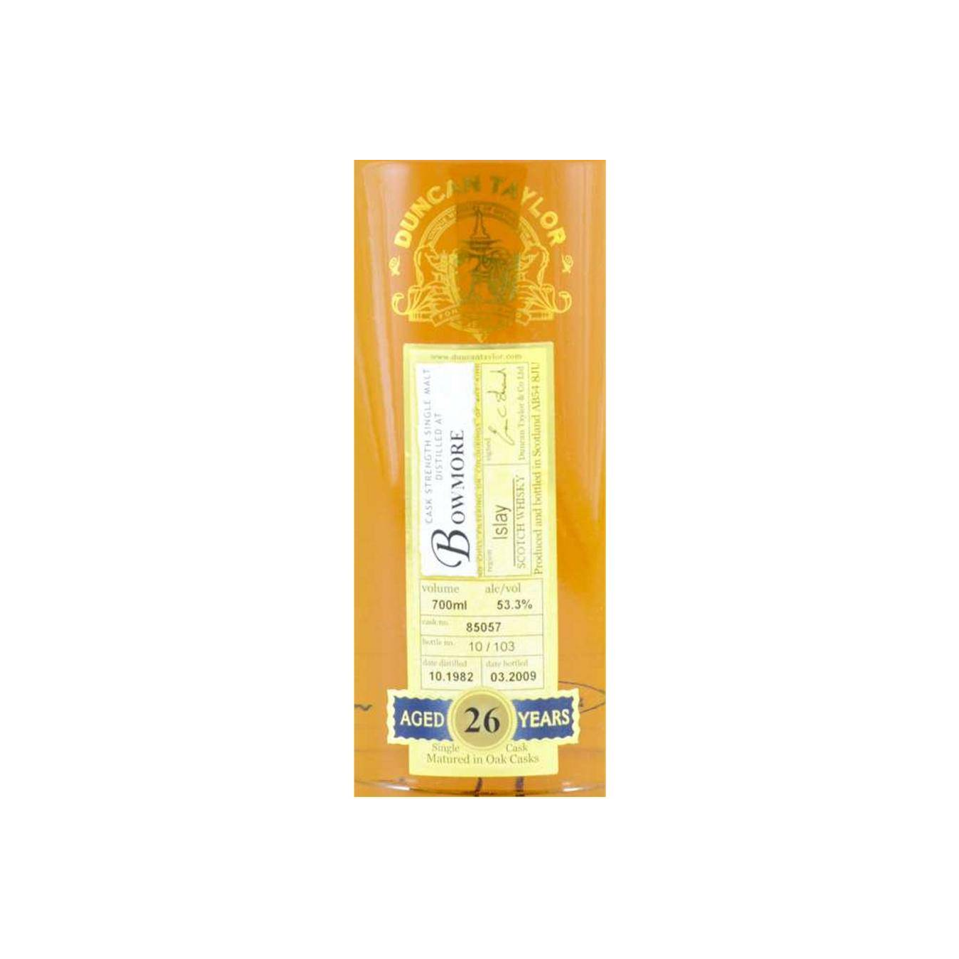 Bowmore Rare Auld 1982 26 Years Single Malt Whisky