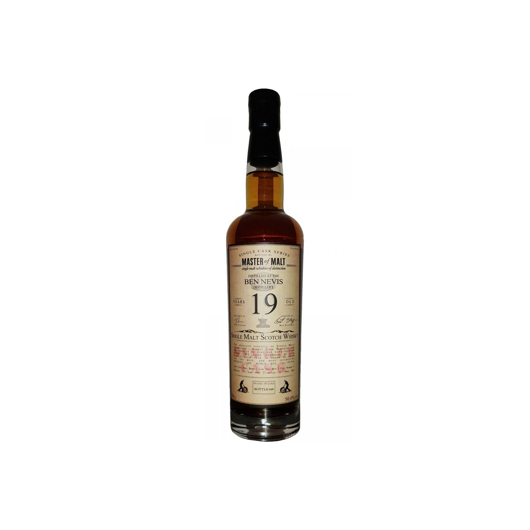 Ben Nevis Single Cask 1996 19 Years Single Malt Whisky