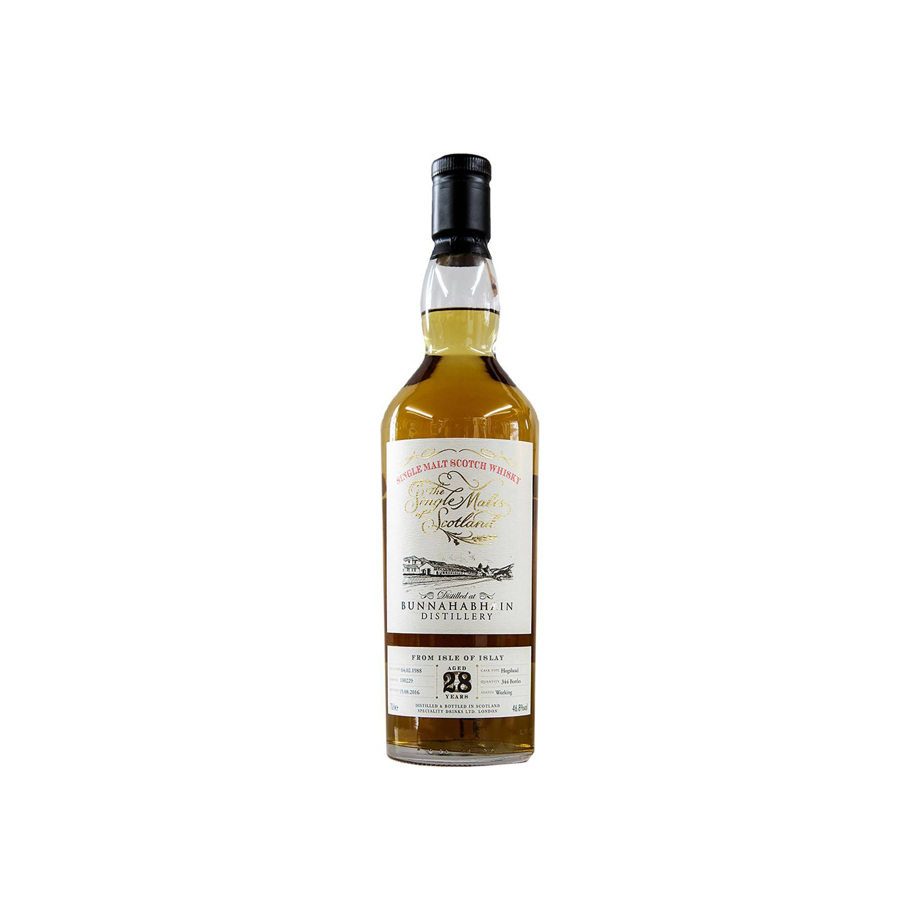 Bunnahabhain The Single Malts of Scotland 1988 28 Years Single Malt Whisky