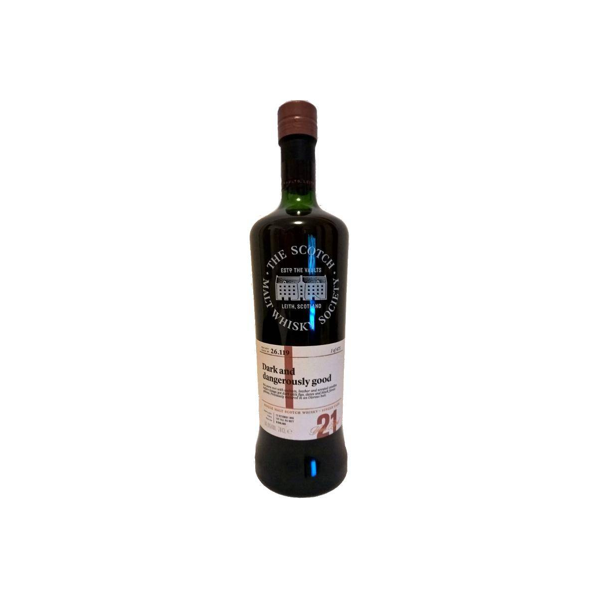 The Scotch Malt Whisky Society 1995 21 Years Single Malt Whisky