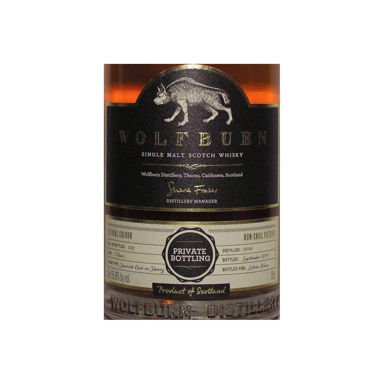 Wolfburn 2014 3 Years Single Malt Whisky 3