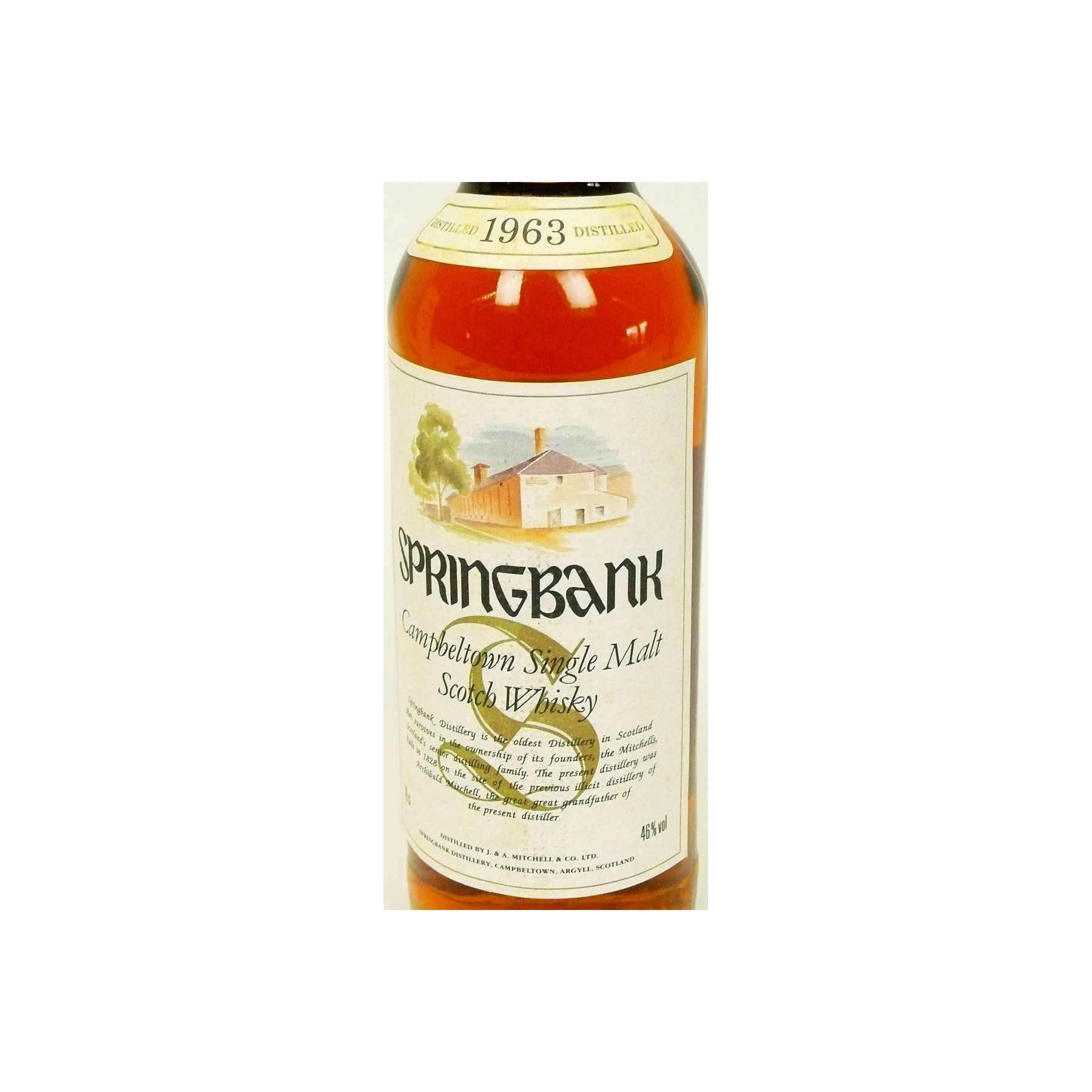 Springbank 1963 Single Malt Whisky 2