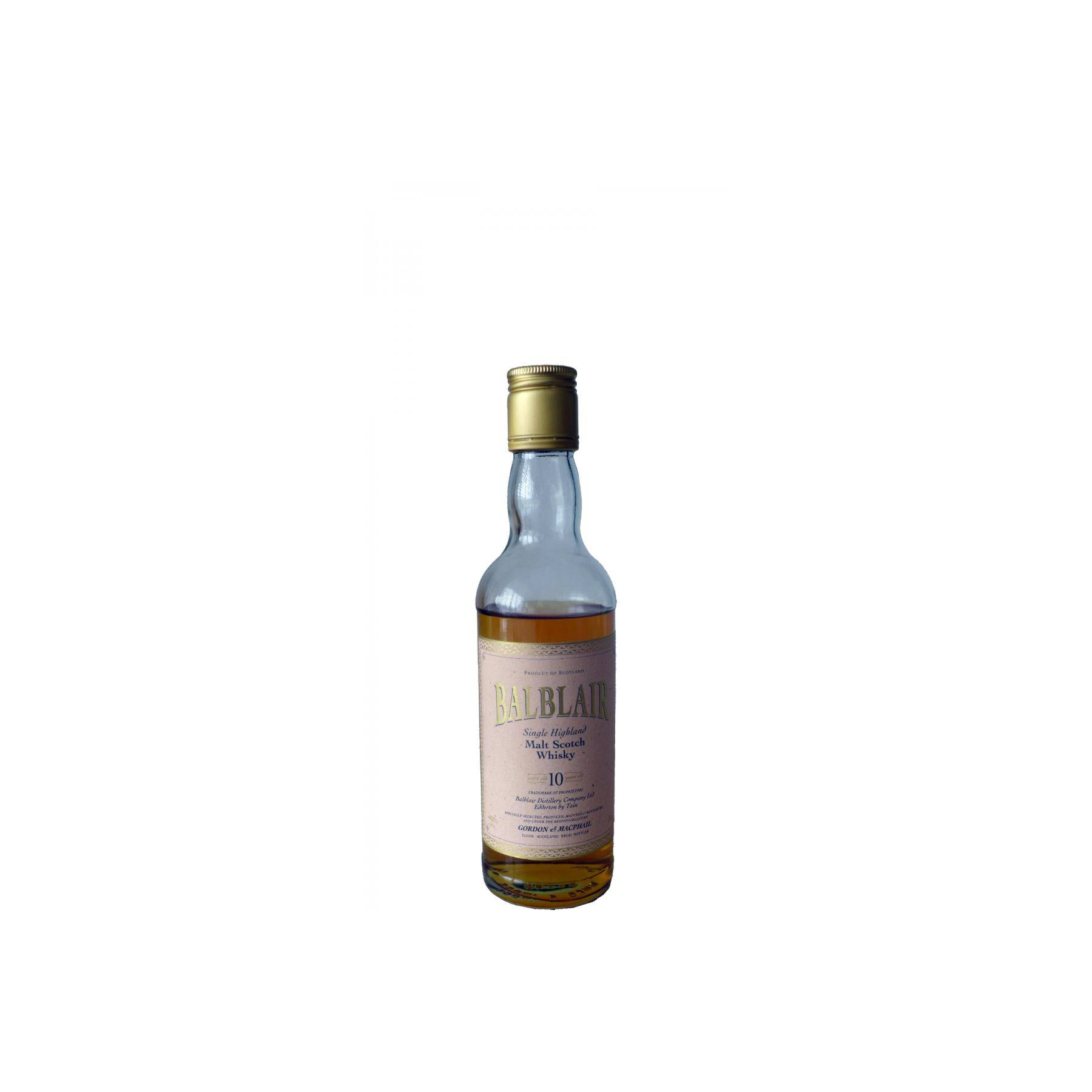 Balblair Licensed Bottling 10 Years Single Malt Whisky