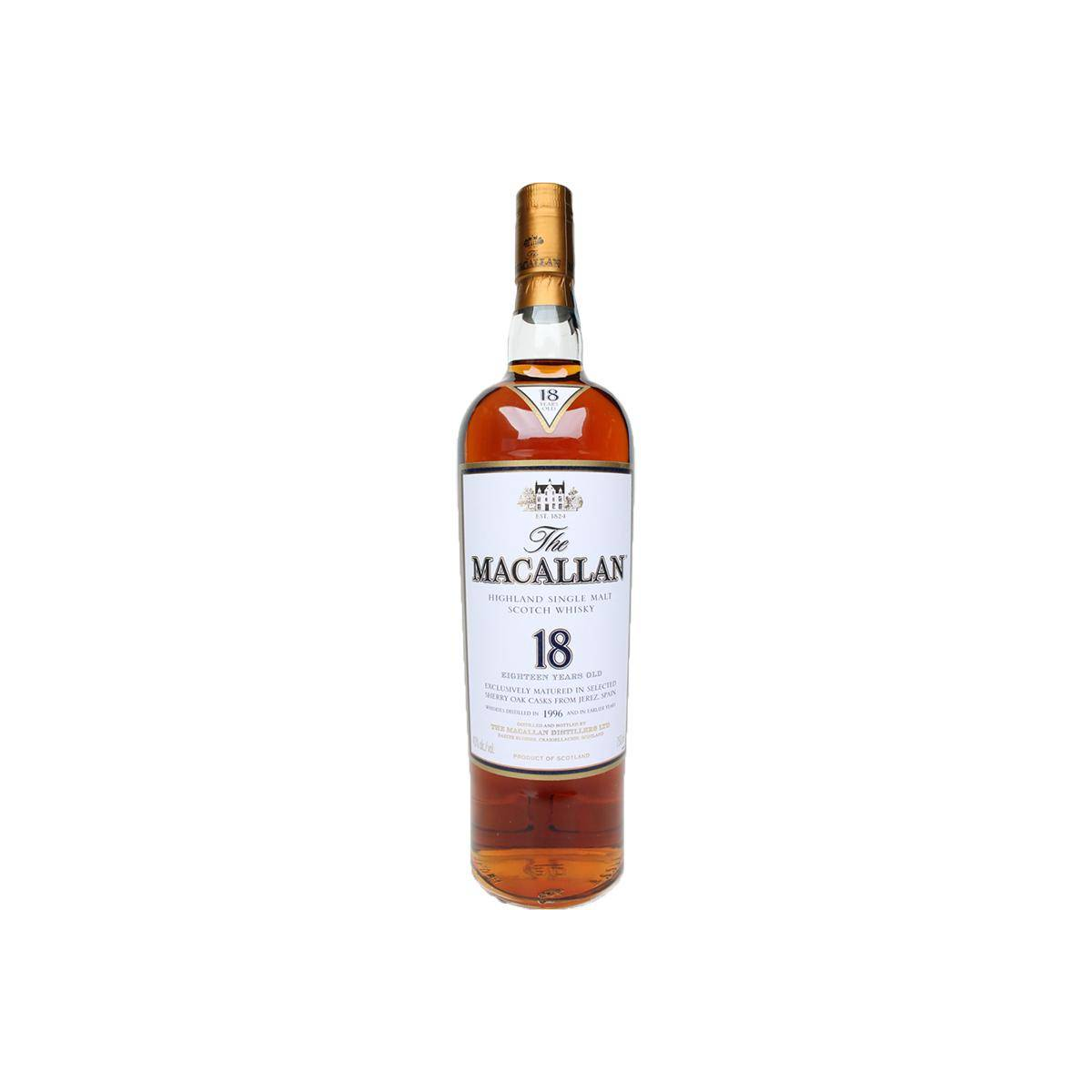The Macallan 1996 18 Years Single Malt Whisky