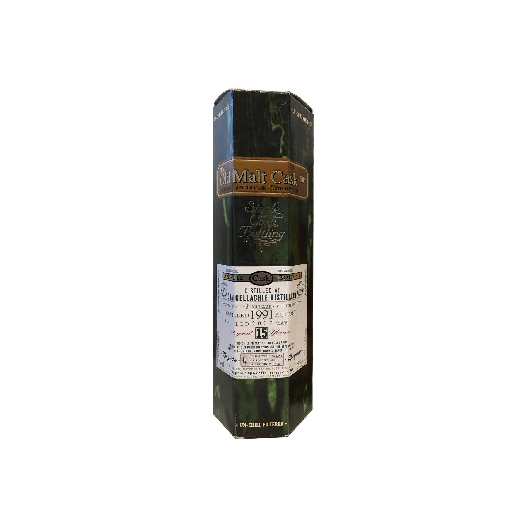 Craigellachie Old Malt Cask 1991 15 Years Single Malt Whisky 2