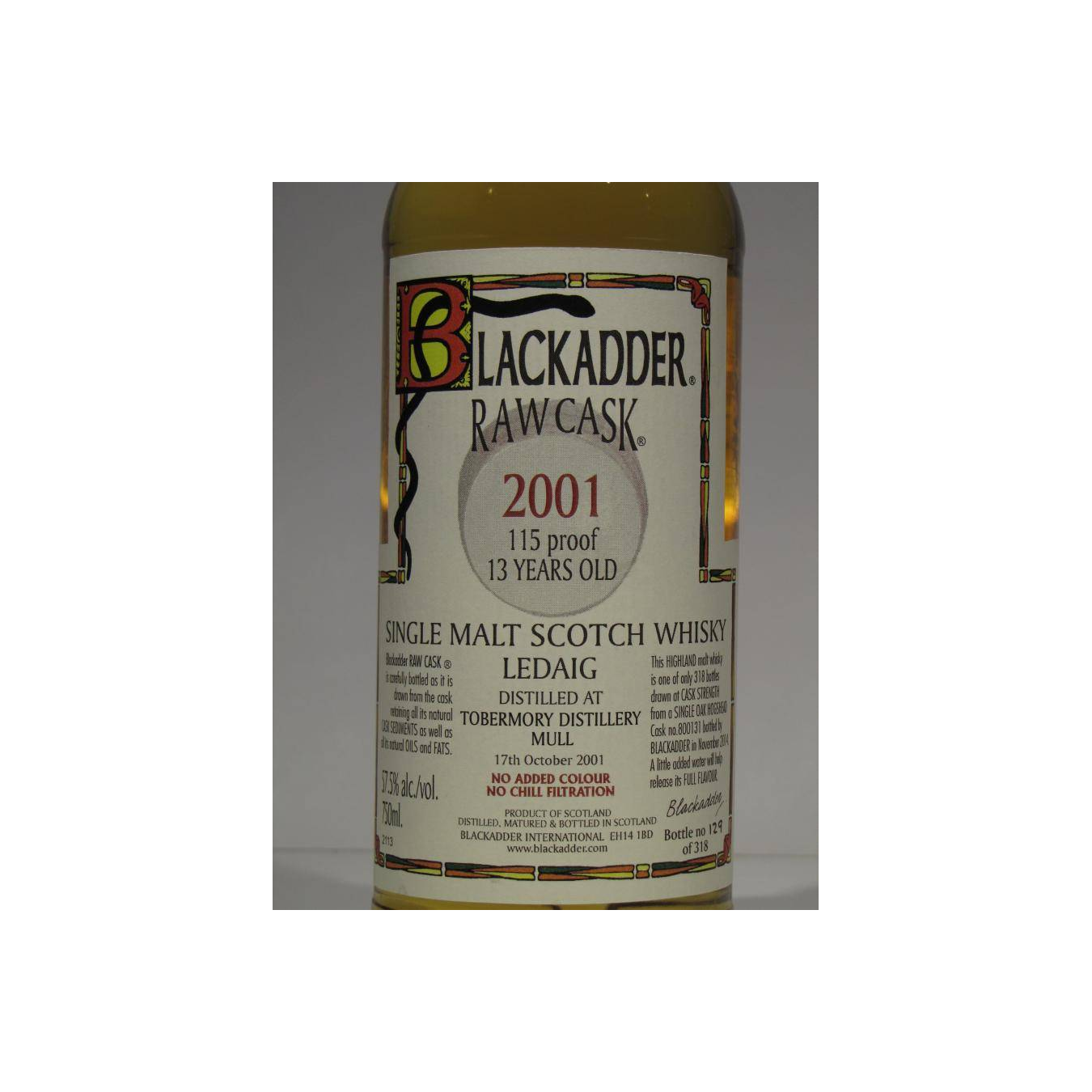 Tobermory Raw Cask 2001 13 Years Single Malt Whisky 3