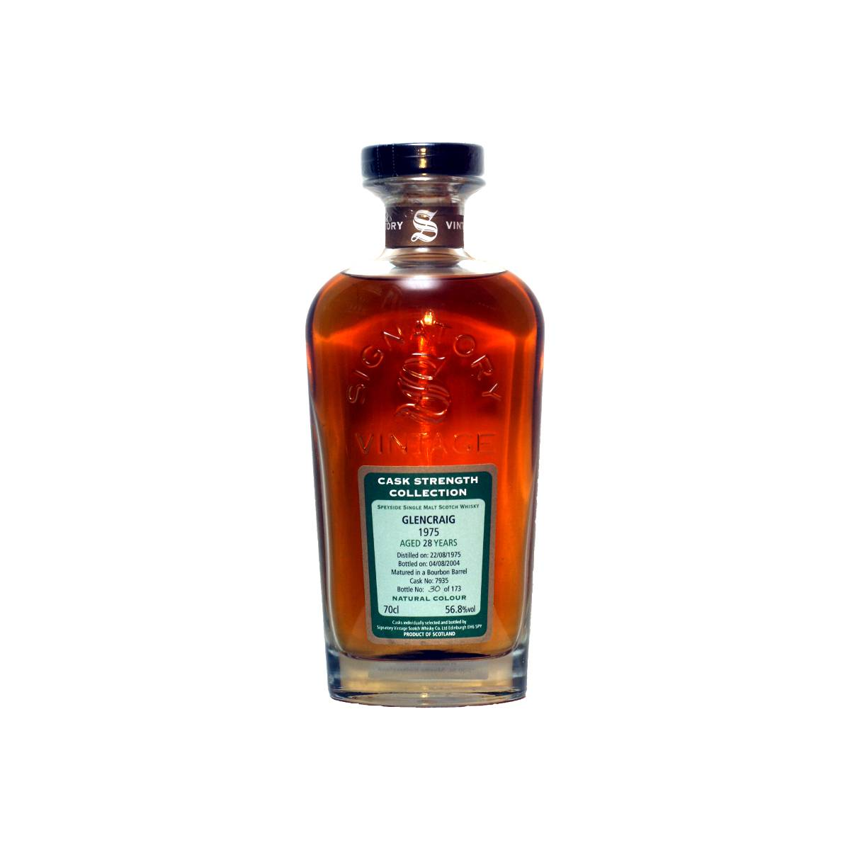 Glenburgie Cask Strength Collection 1975 28 Years Single Malt Whisky