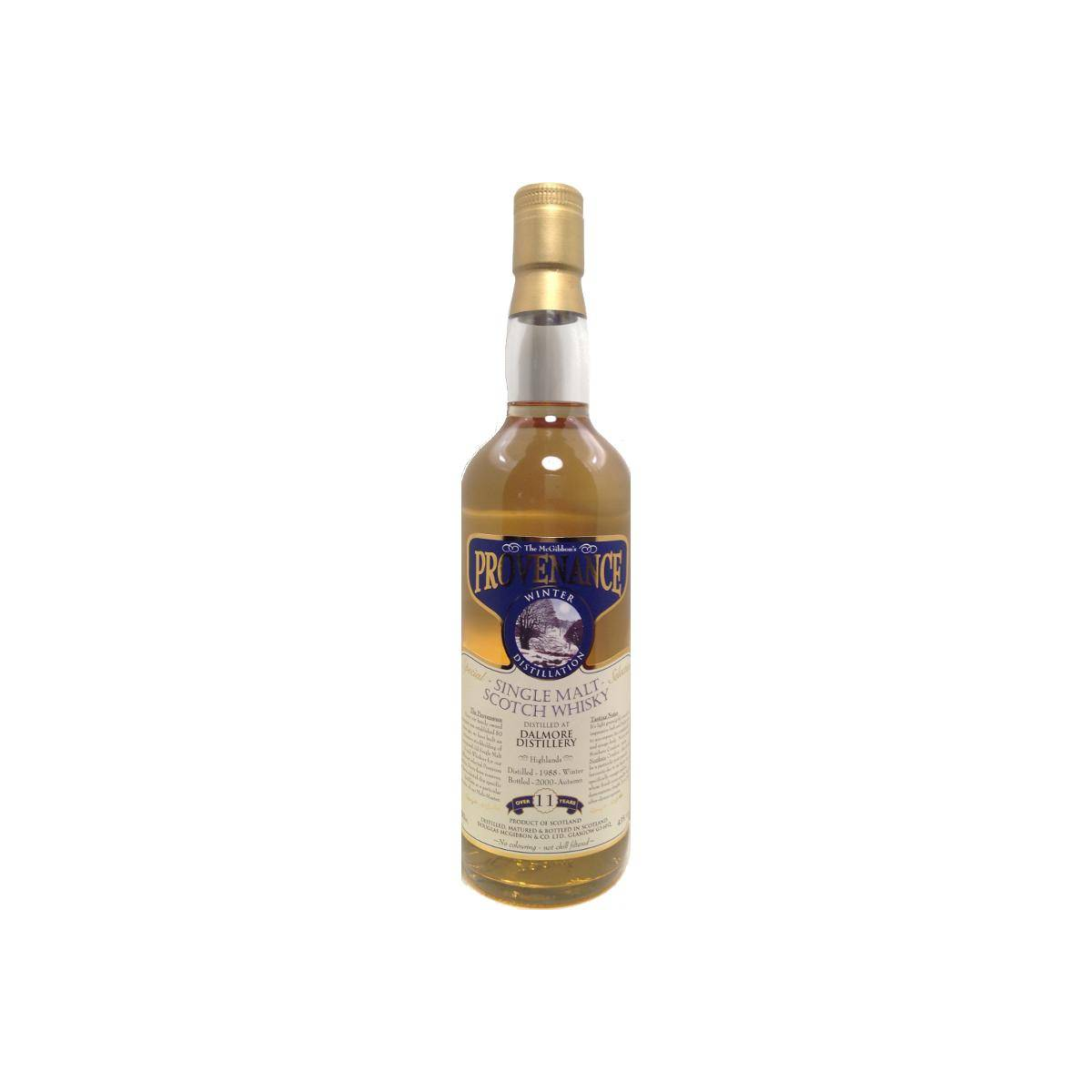 The Dalmore McGibbon's Provenance 1988 11 Years Single Malt Whisky