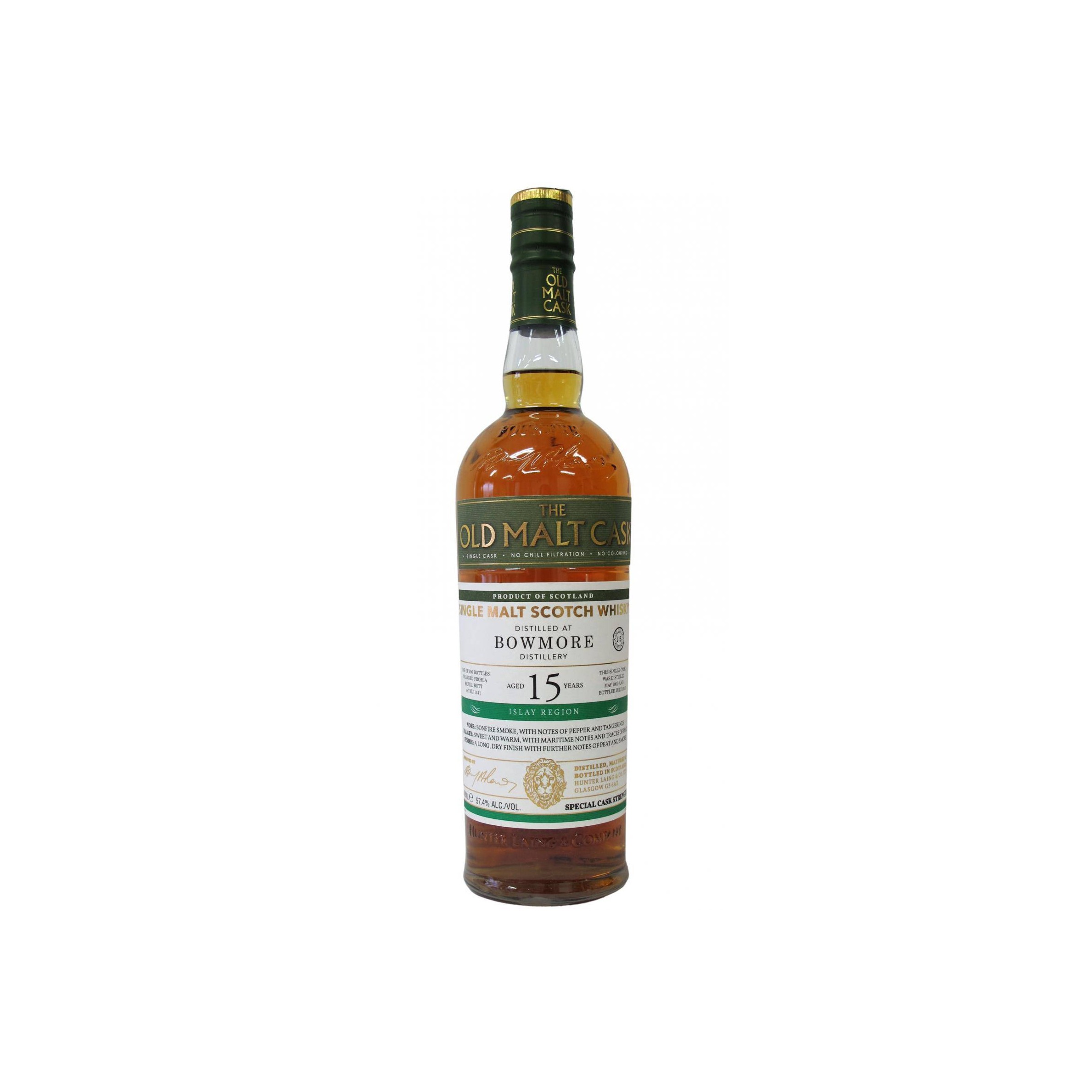 Bowmore Old Malt Cask 2000 15 Years Single Malt Whisky