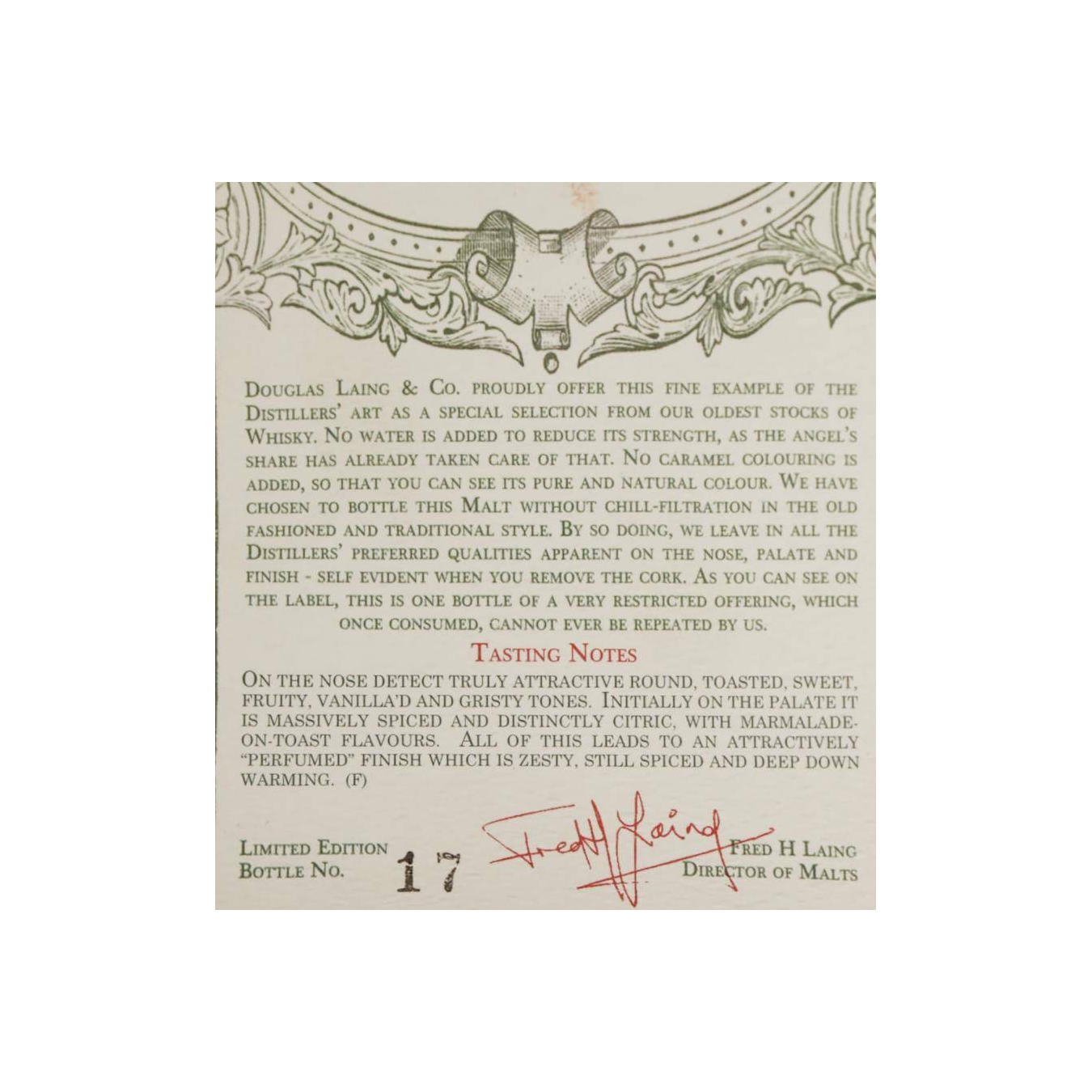Glencadam 1977 32 Years Single Malt Whisky 3