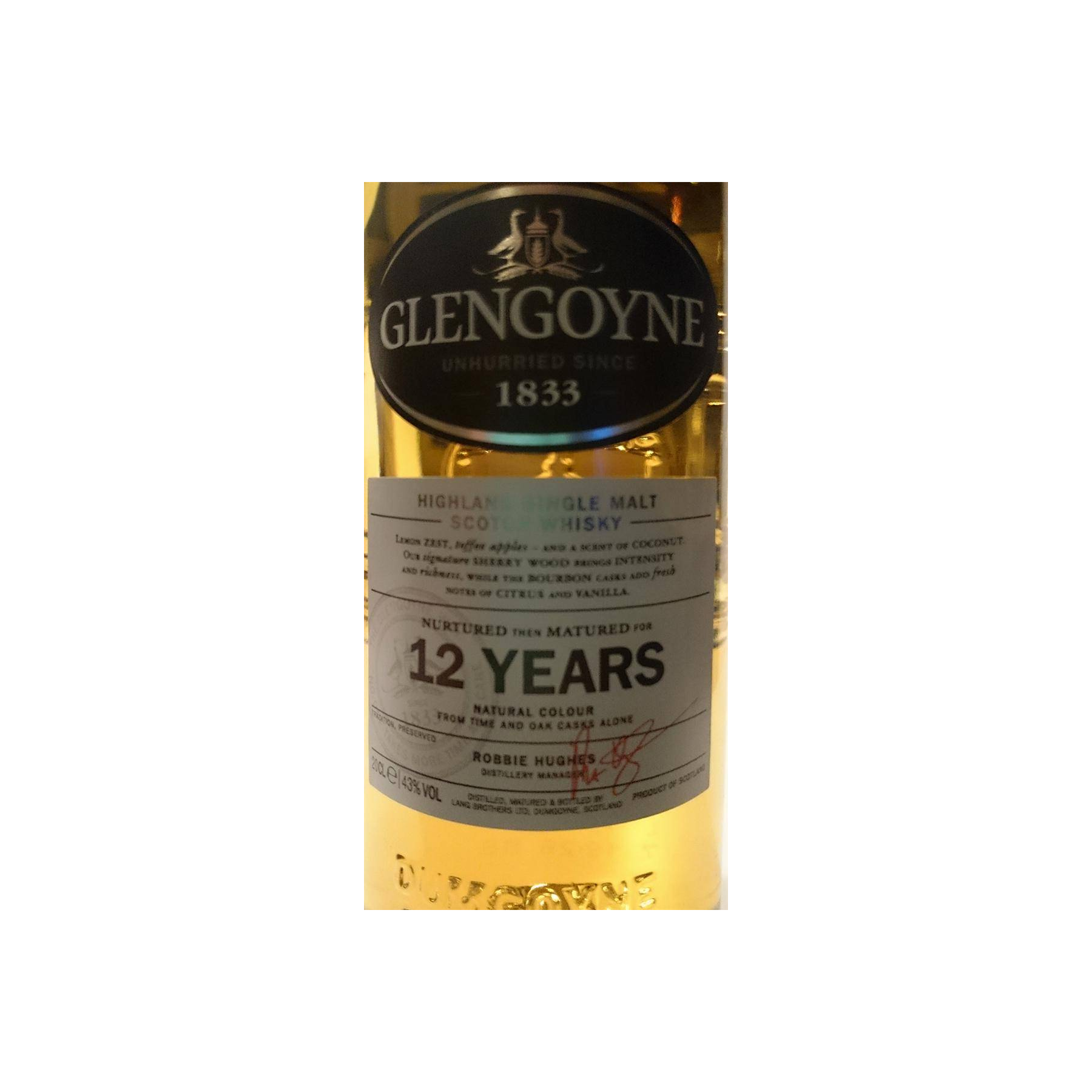 Glengoyne 12 Years Single Malt Whisky 2