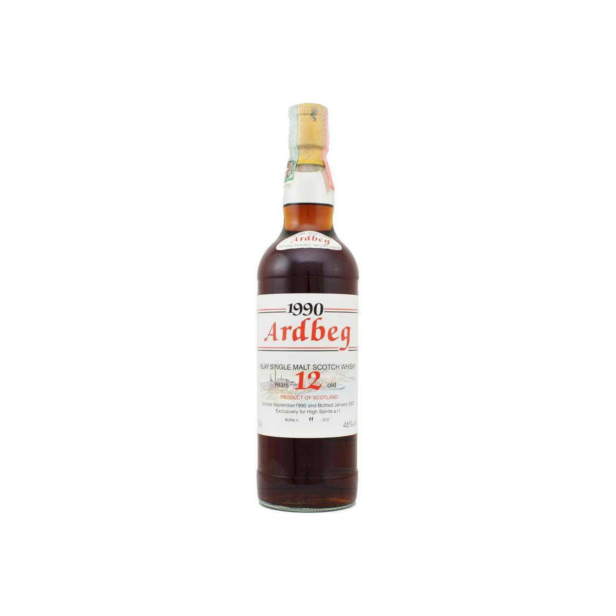Ardbeg 1990 12 Years Single Malt Whisky
