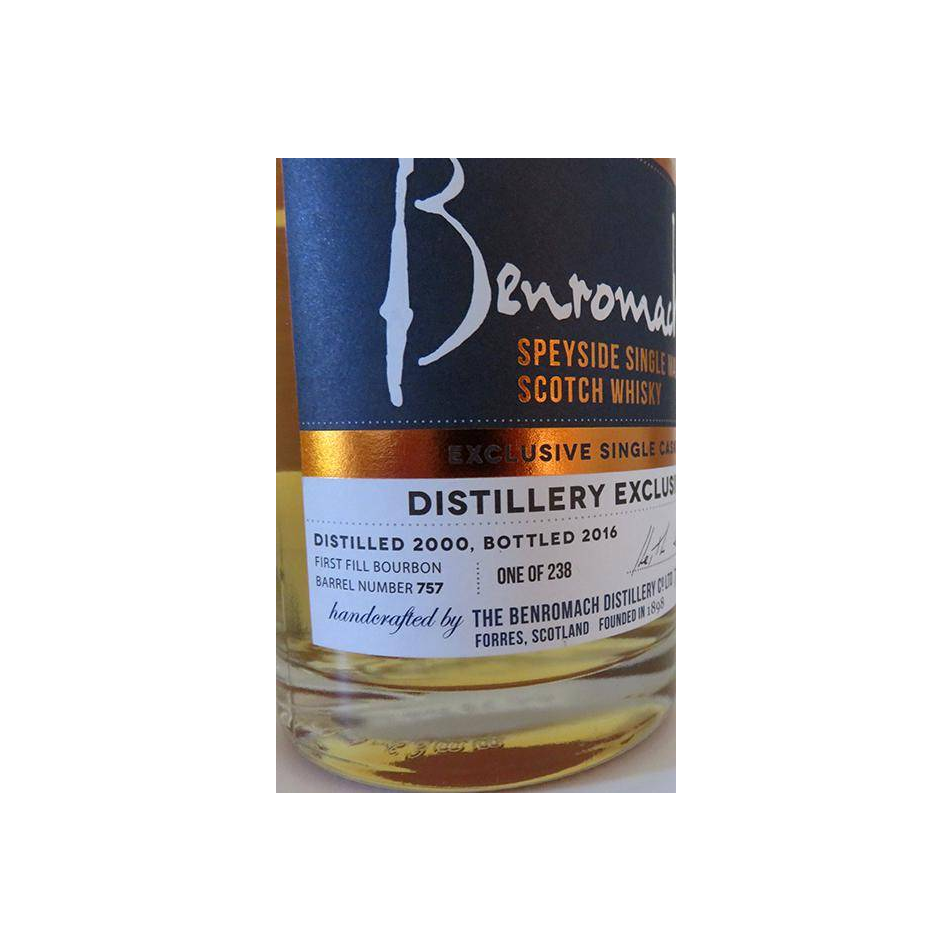 Benromach 2000 16 Years Single Malt Whisky 3