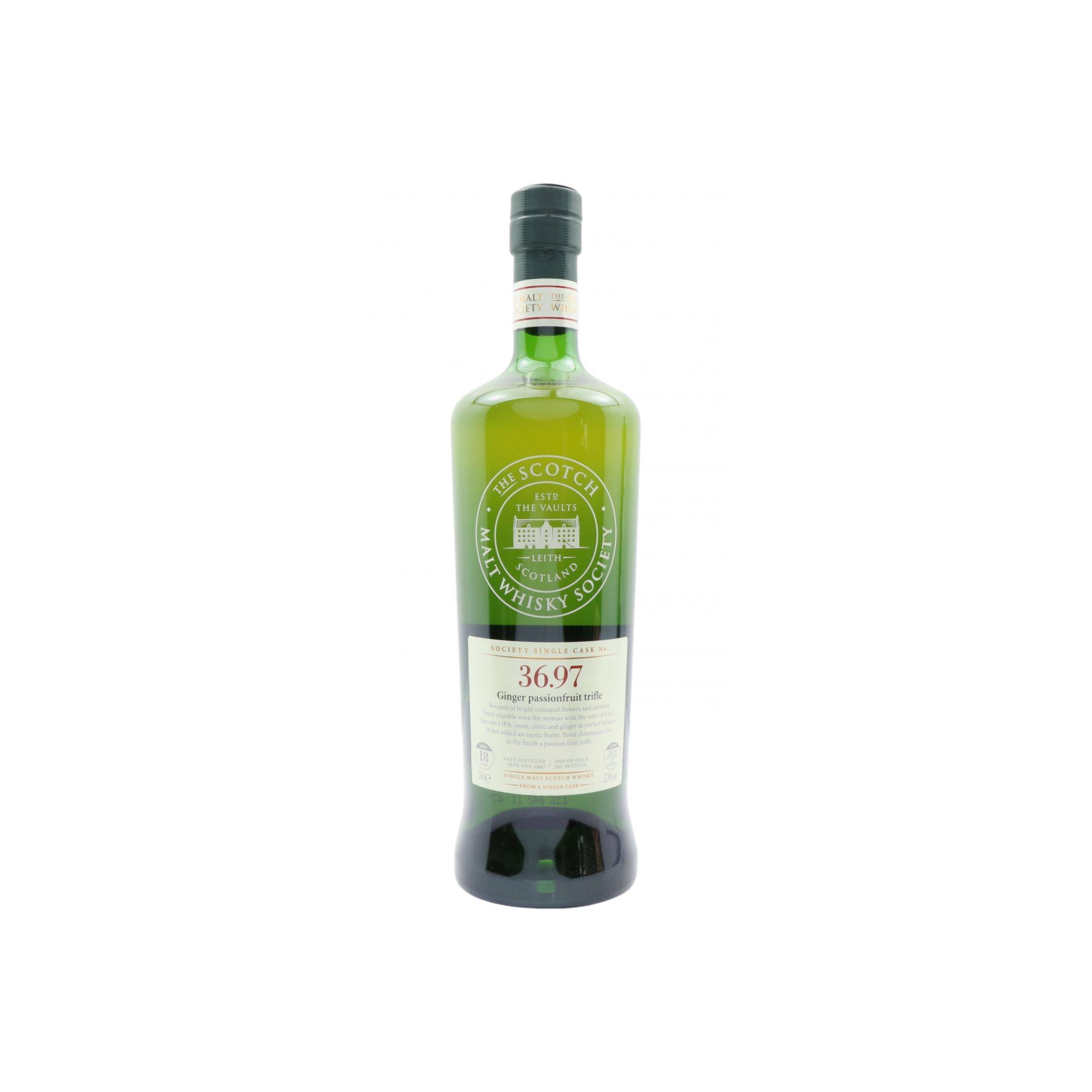 The Scotch Malt Whisky Society 1997 18 Years Single Malt Whisky