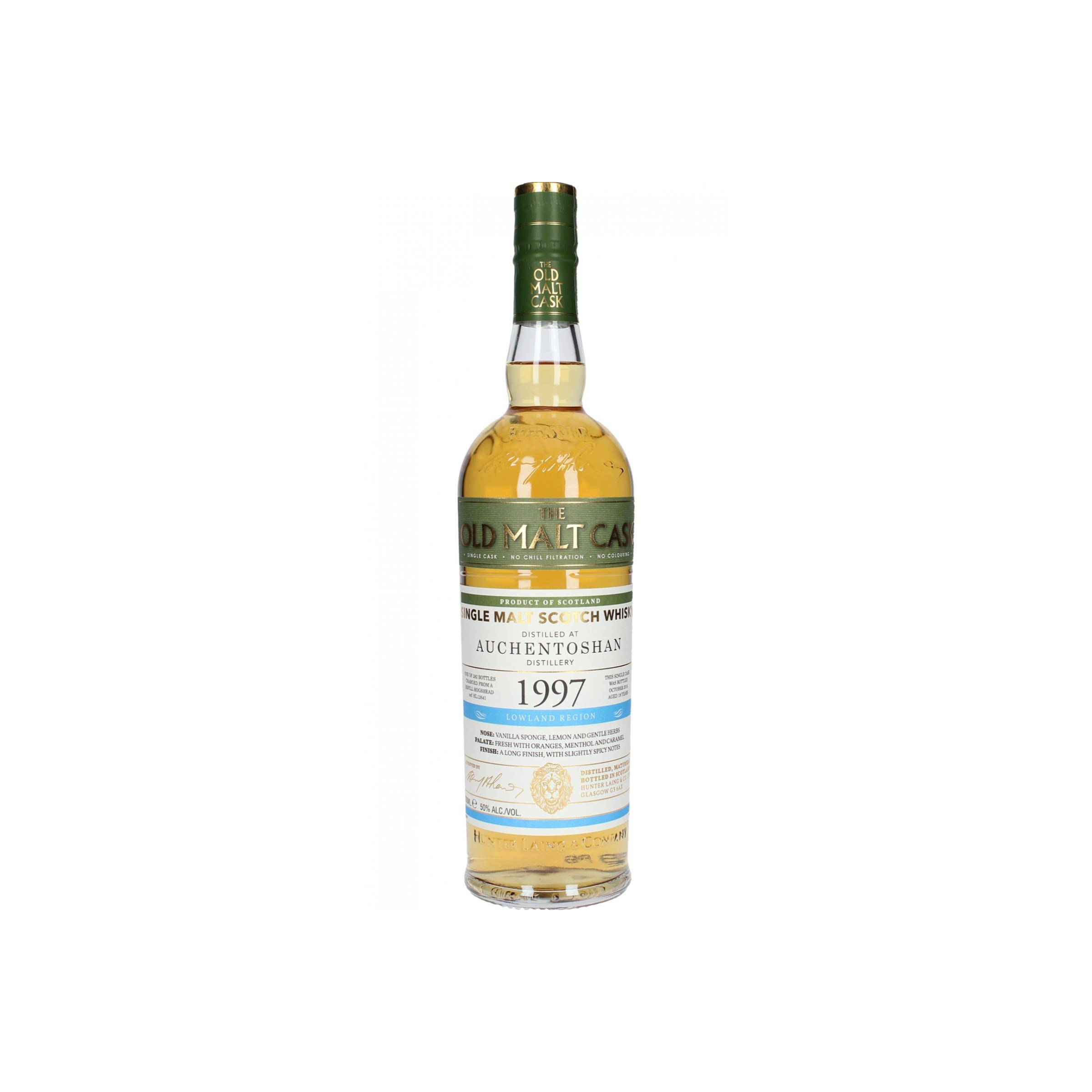 Auchentoshan Old Malt Cask 1997 18 Years Single Malt Whisky