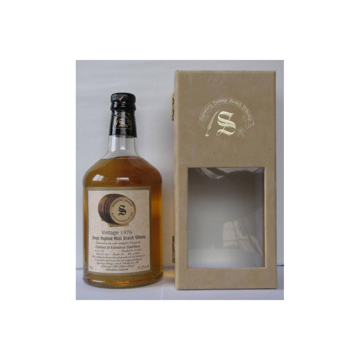 Edradour Vintage Collection - Dumpy 1976 24 Years Single Malt Whisky 2