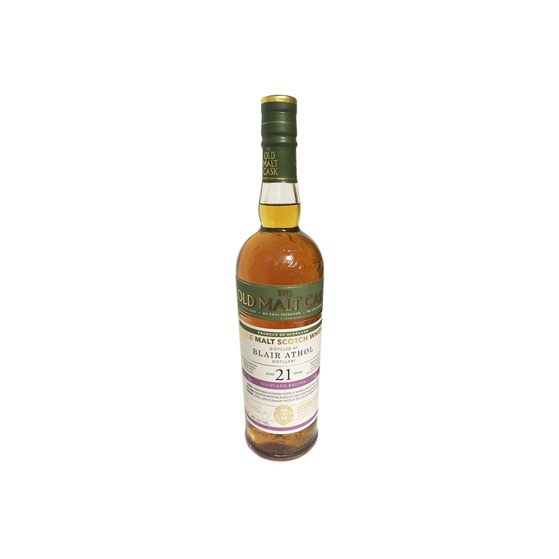 Blair Athol Old Malt Cask 1995 21 Years Single Malt Whisky