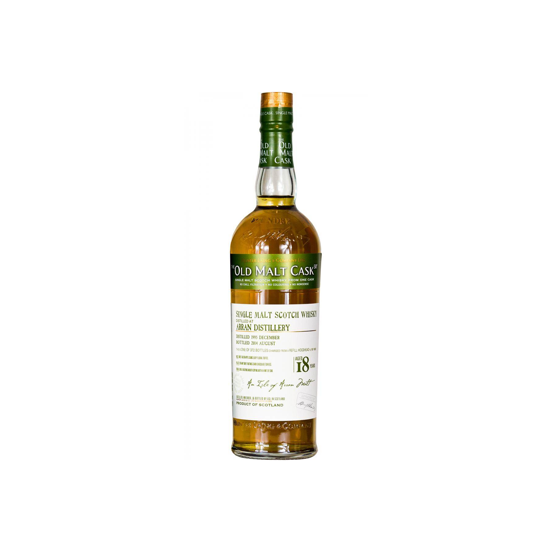 Arran Old Malt Cask 1995 18 Years Single Malt Whisky