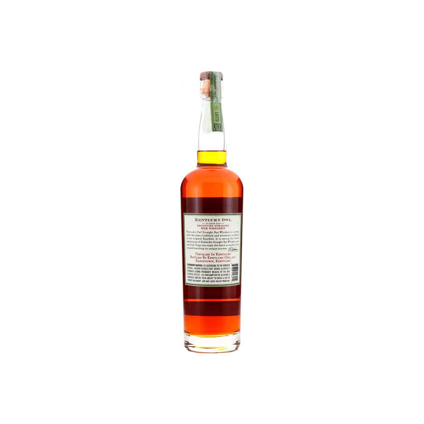 Kentucky Owl 11 Years Rye Whisky 2