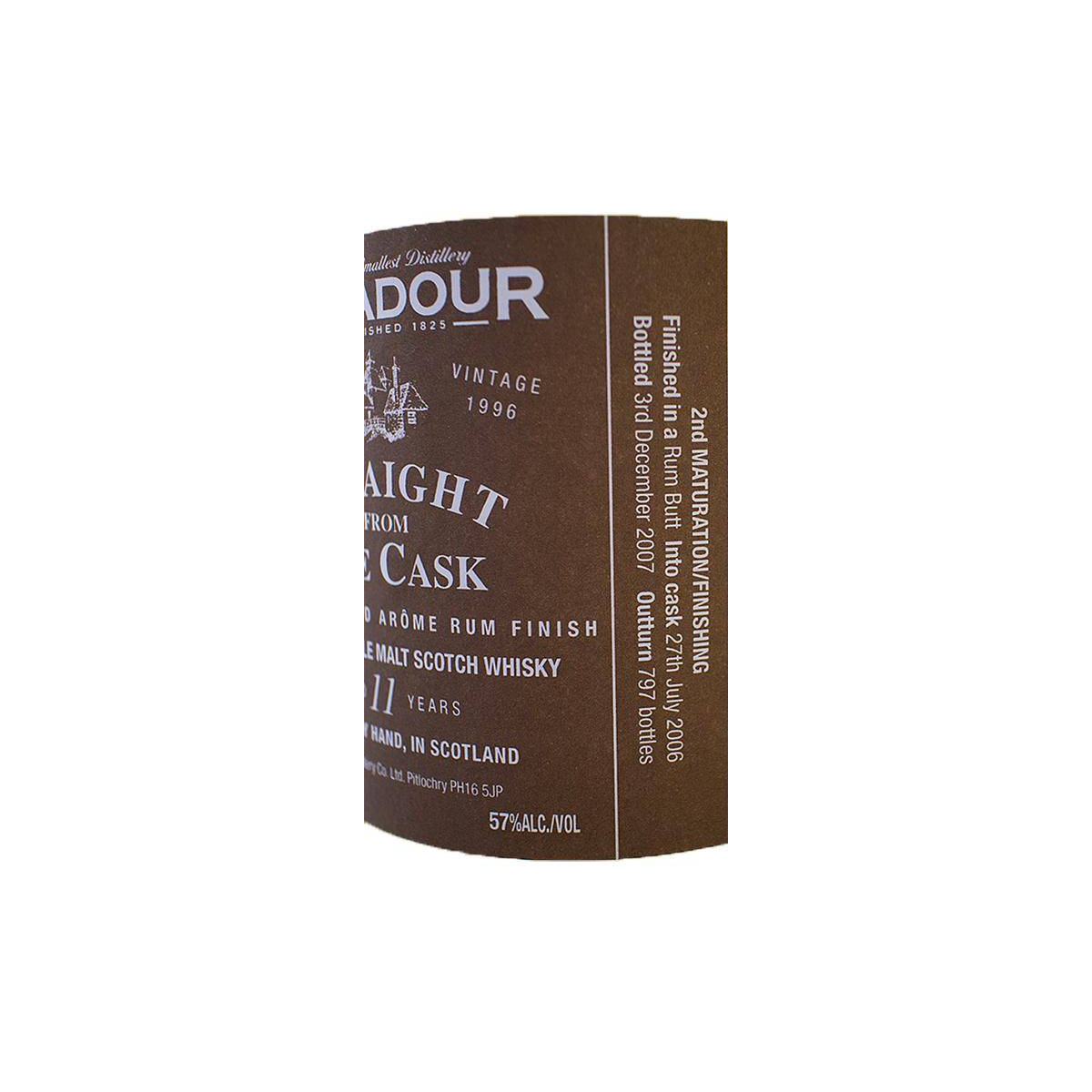 Edradour 1996 11 Years Single Malt Whisky 2