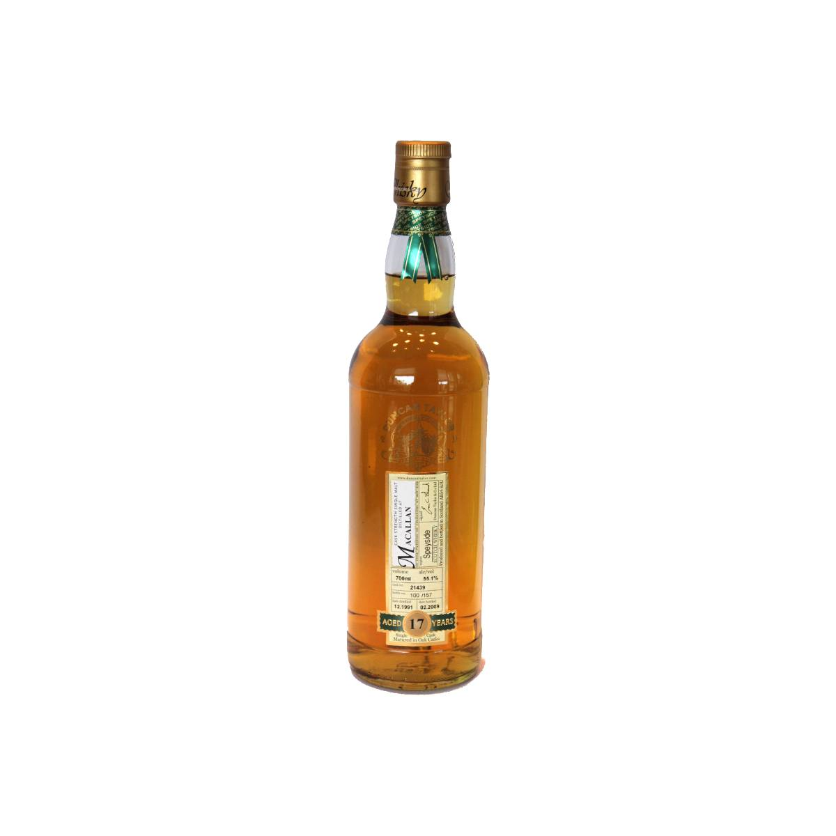 The Macallan Rare Auld 1991 17 Years Single Malt Whisky