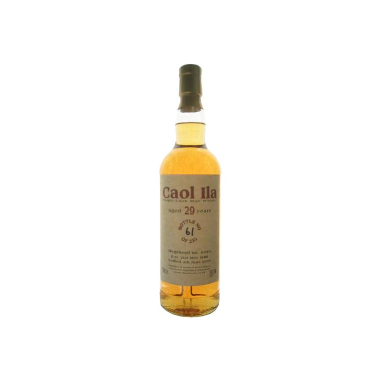 Caol Ila 1980 29 Years Single Malt Whisky