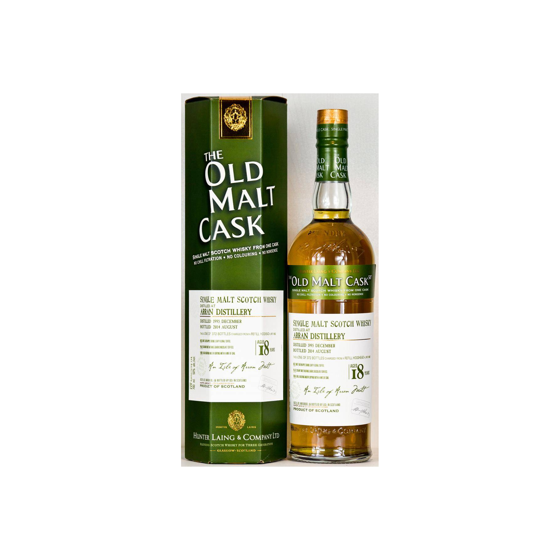 Arran Old Malt Cask 1995 18 Years Single Malt Whisky 2