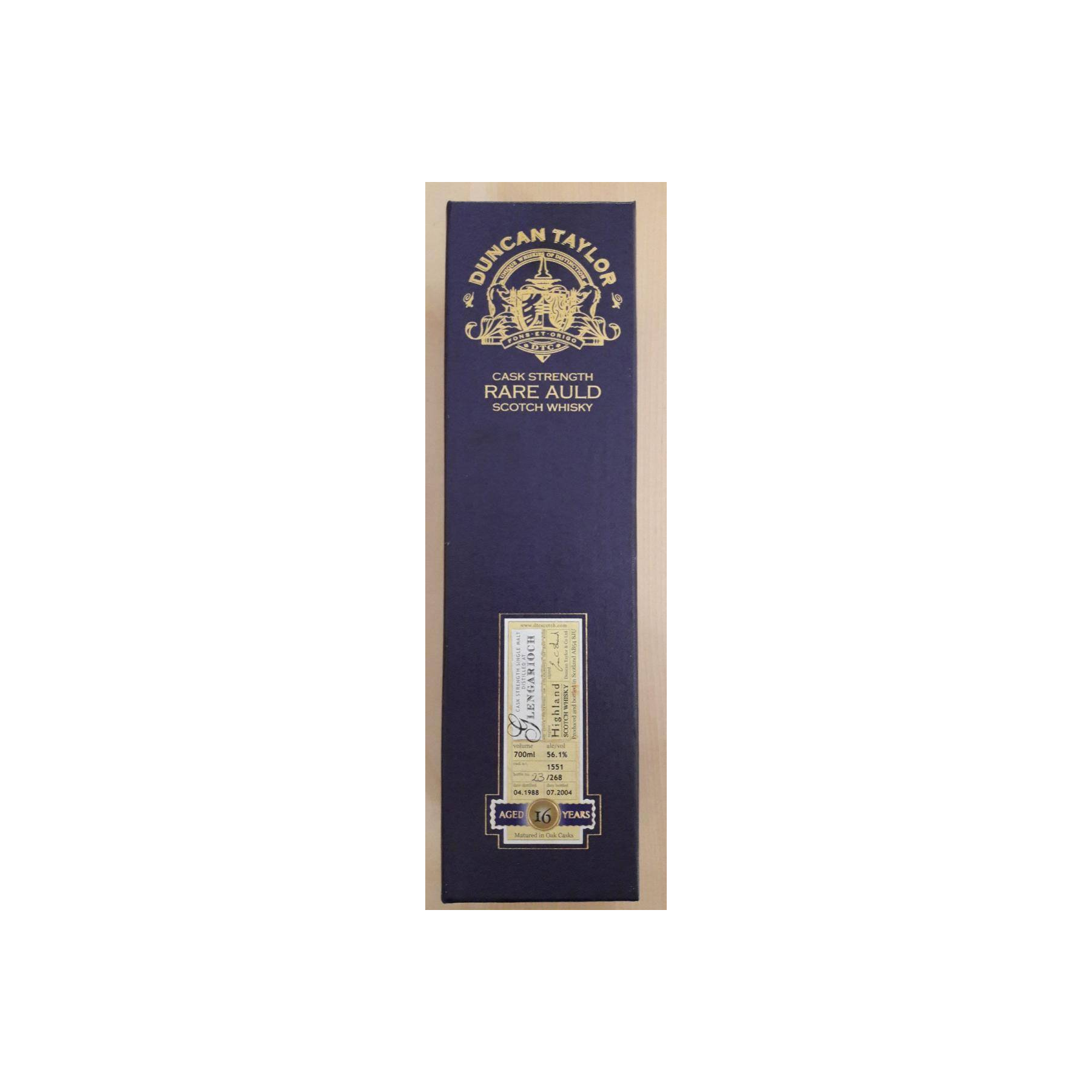 Glen Garioch Rare Auld 1988 16 Years Single Malt Whisky 2