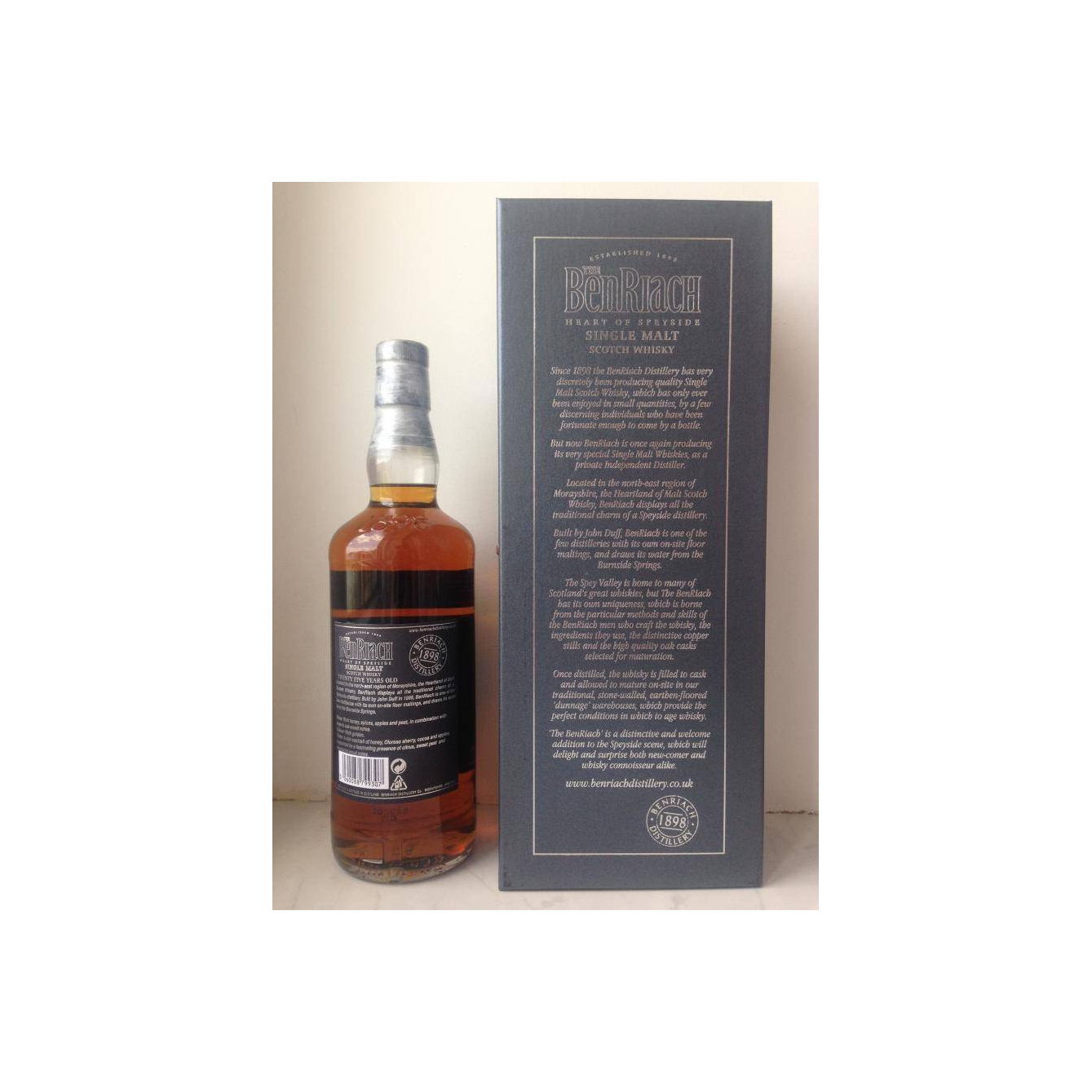 BenRiach 25 Years Single Malt Whisky 3