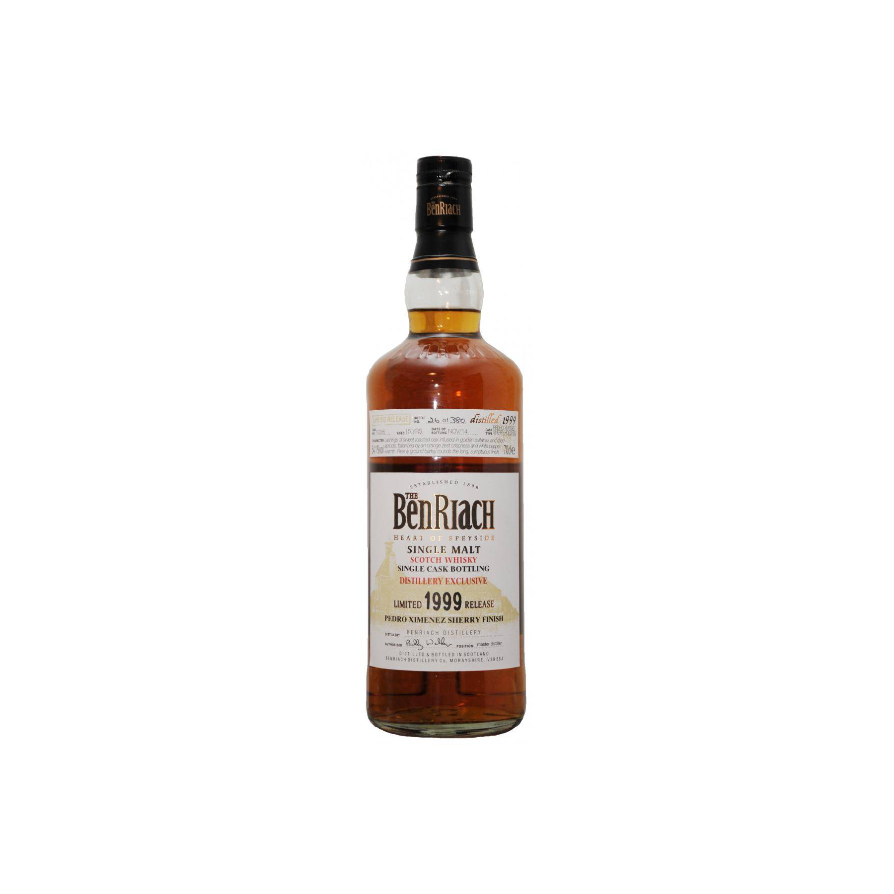 BenRiach 1999 15 Years Single Malt Whisky
