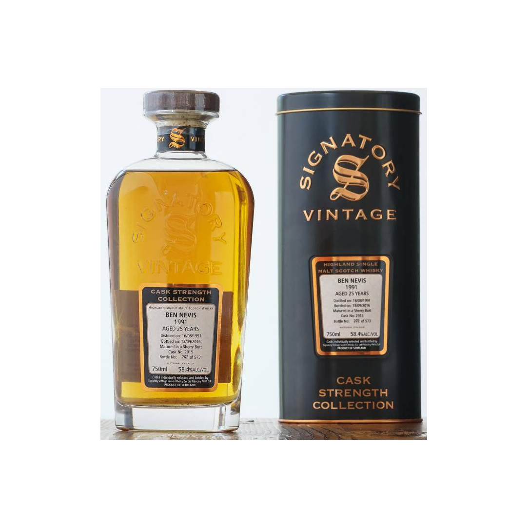 Ben Nevis Cask Strength Collection 1991 25 Years Single Malt Whisky 2