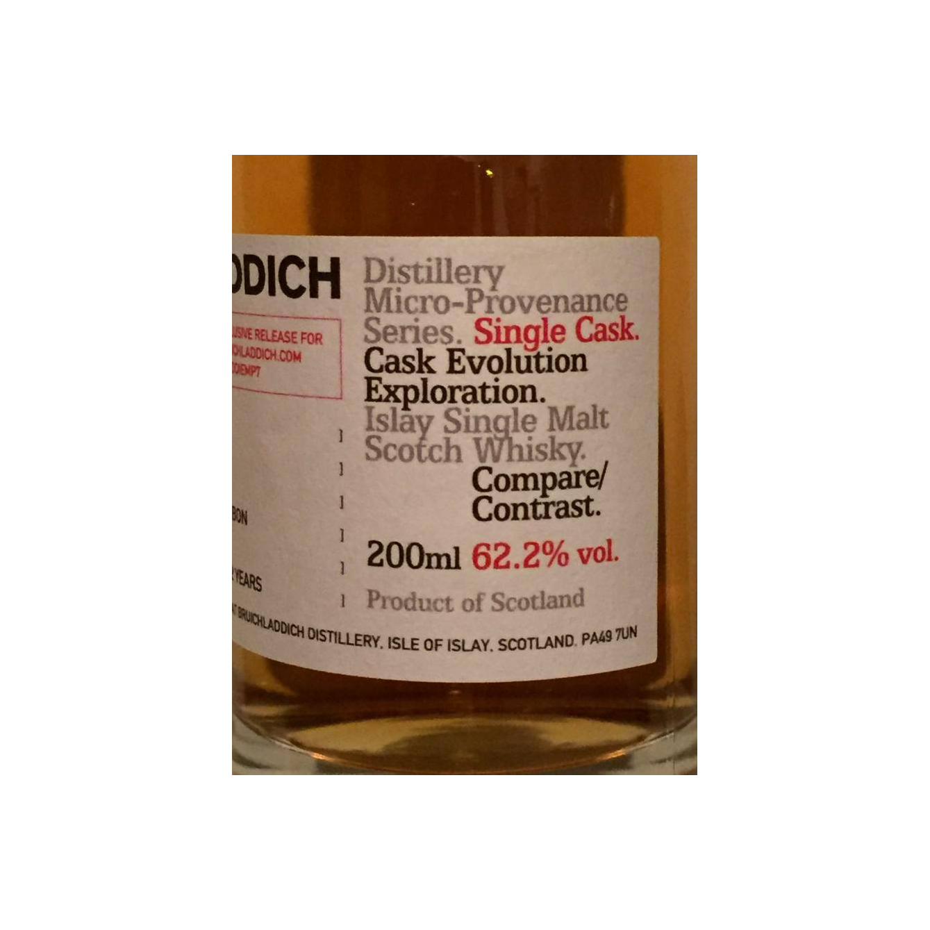 Bruichladdich 2004 12 Years Single Malt Whisky 3