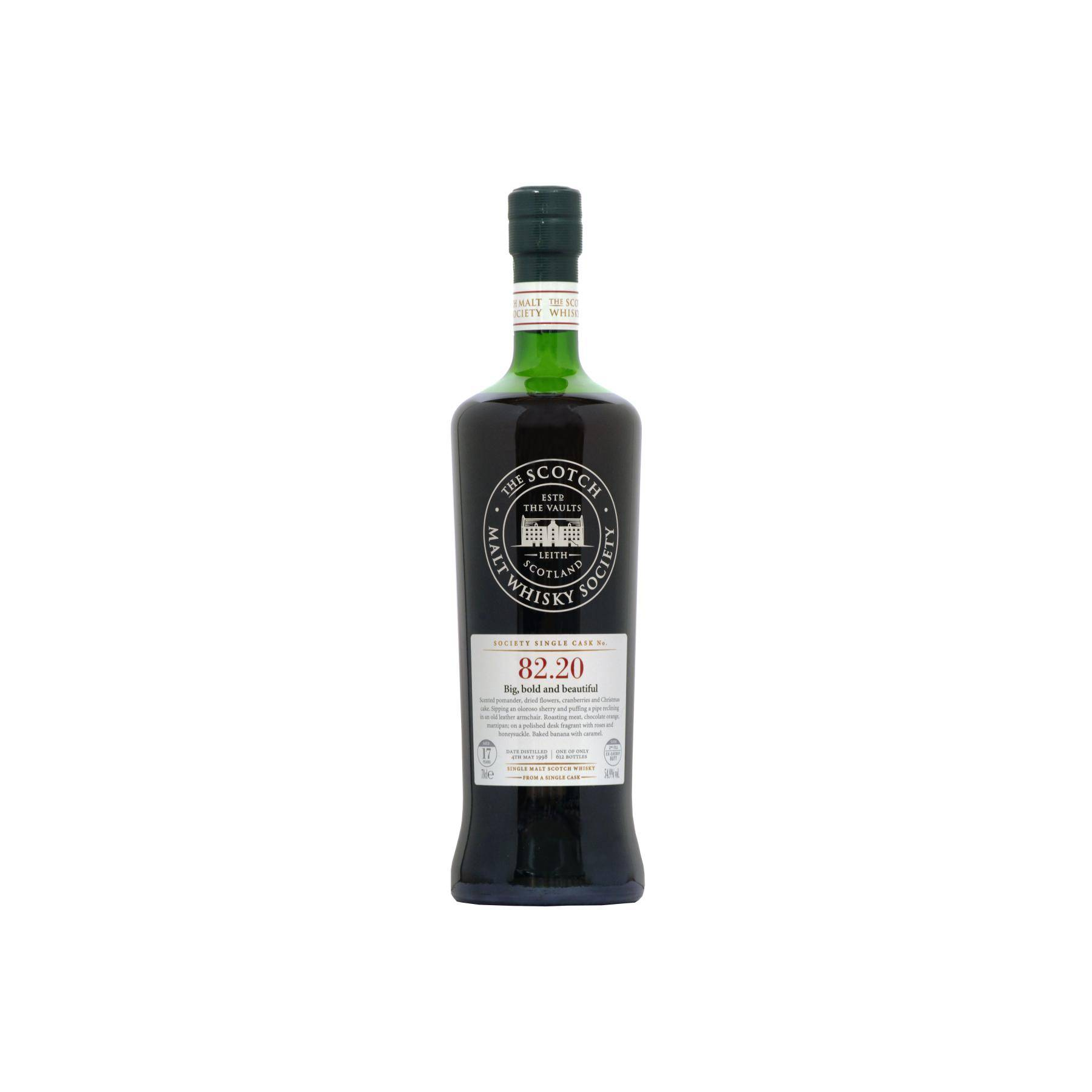 The Scotch Malt Whisky Society 1998 17 Years Single Malt Whisky
