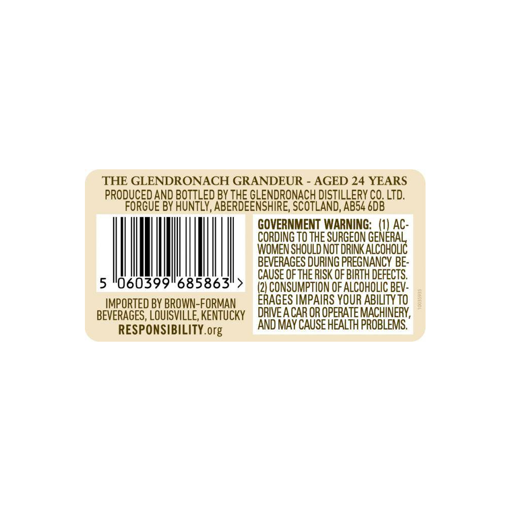 GlenDronach 24 Years Single Malt Whisky 3