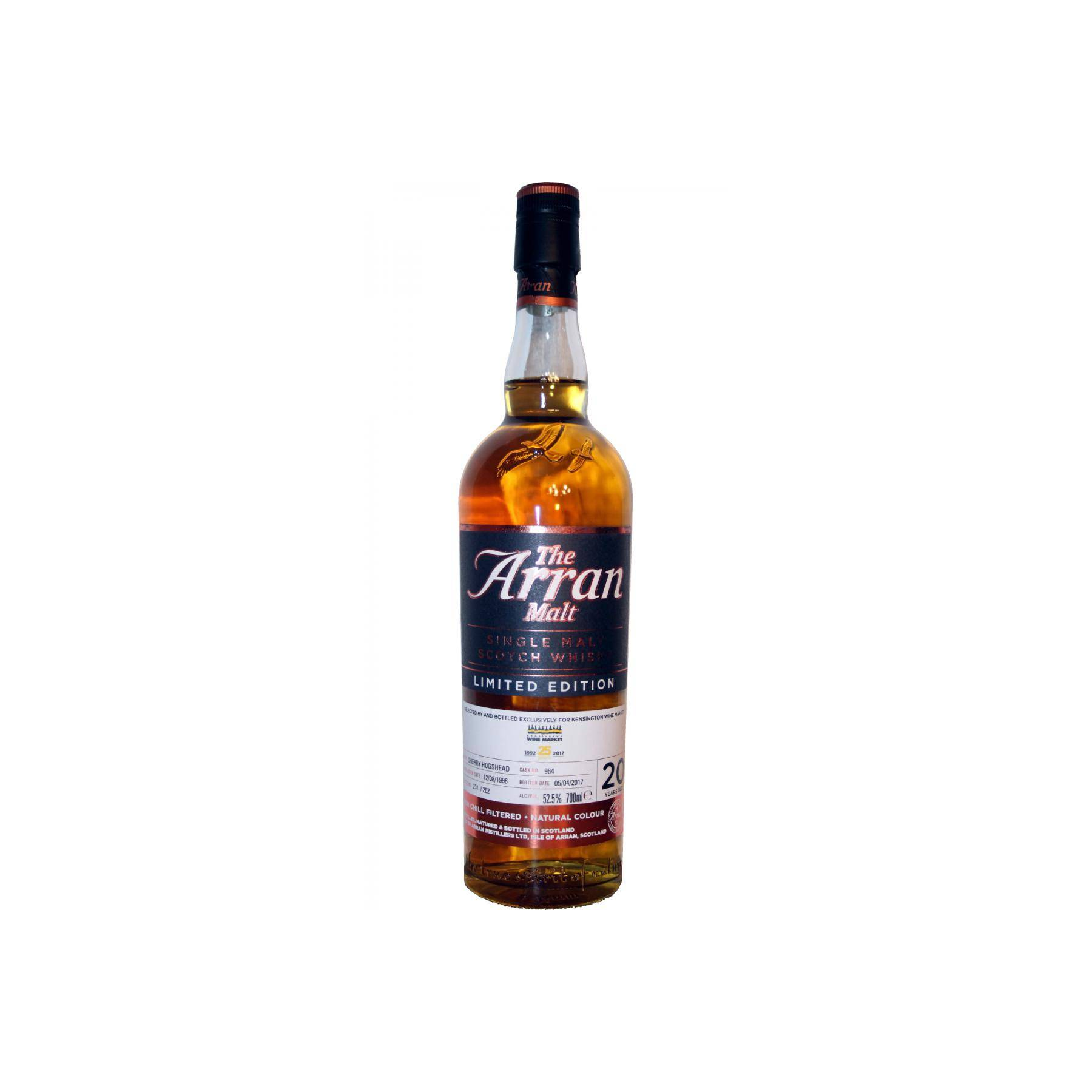 Arran Limited Edition 1996 20 Years Single Malt Whisky