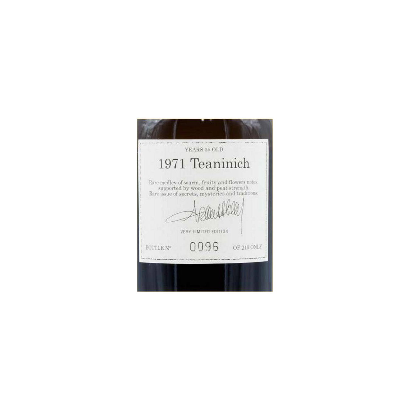 Teaninich 1971 35 Years Single Malt Whisky 2