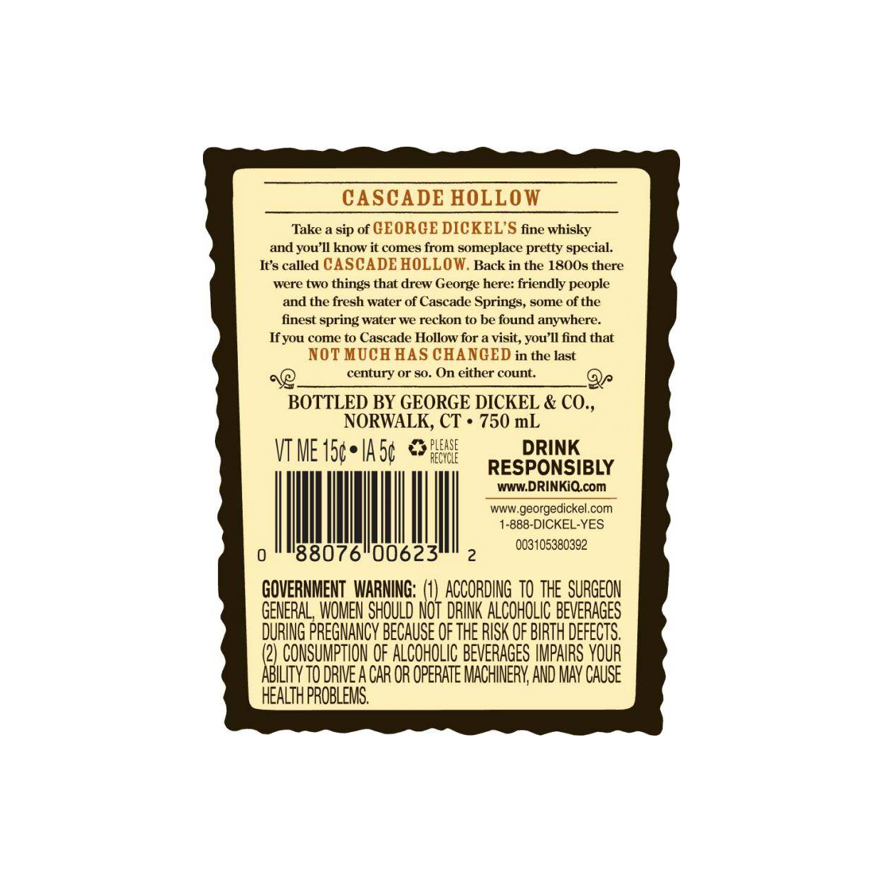 George Dickel Bourbon Whisky 3