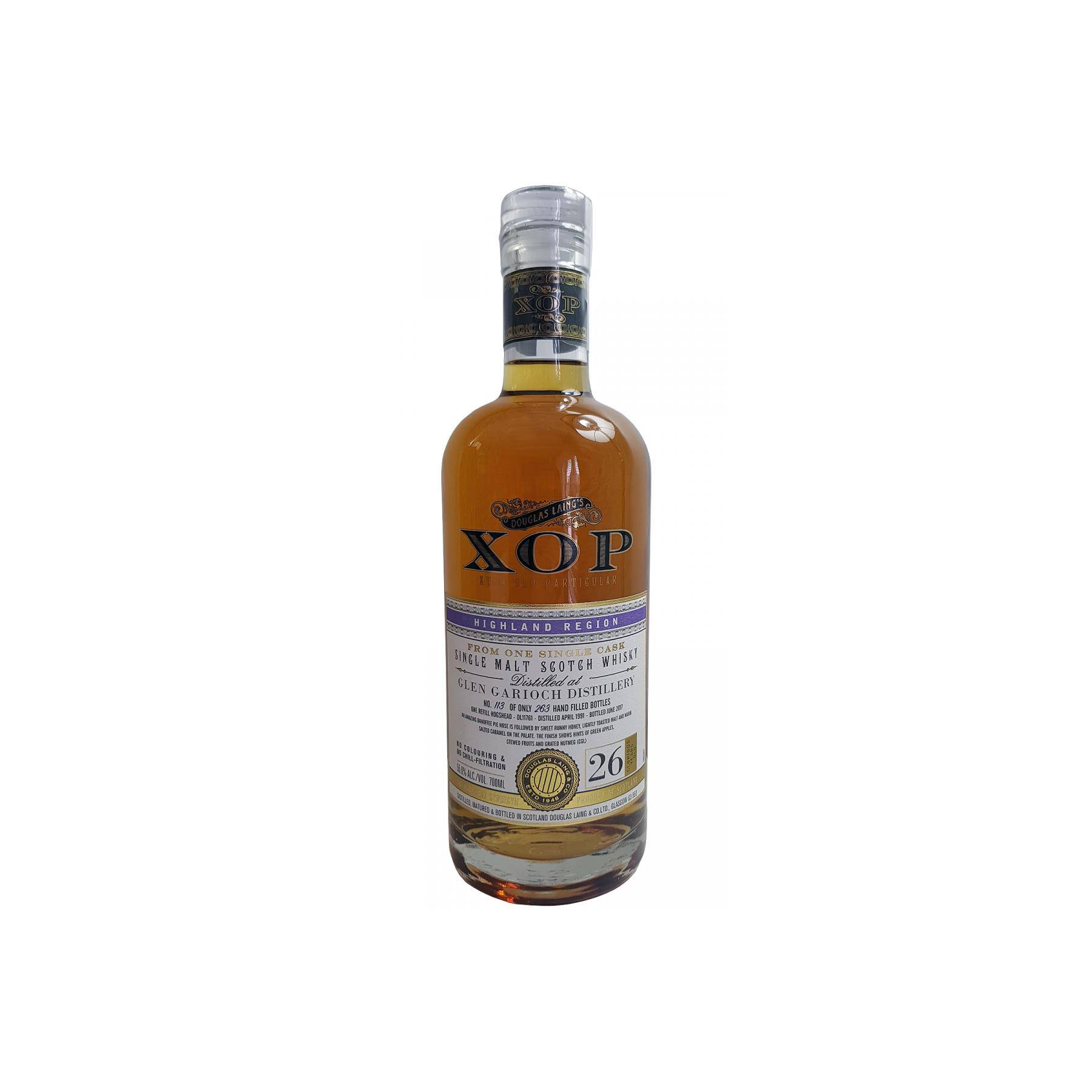 Glen Garioch 1991 26 Years Single Malt Whisky